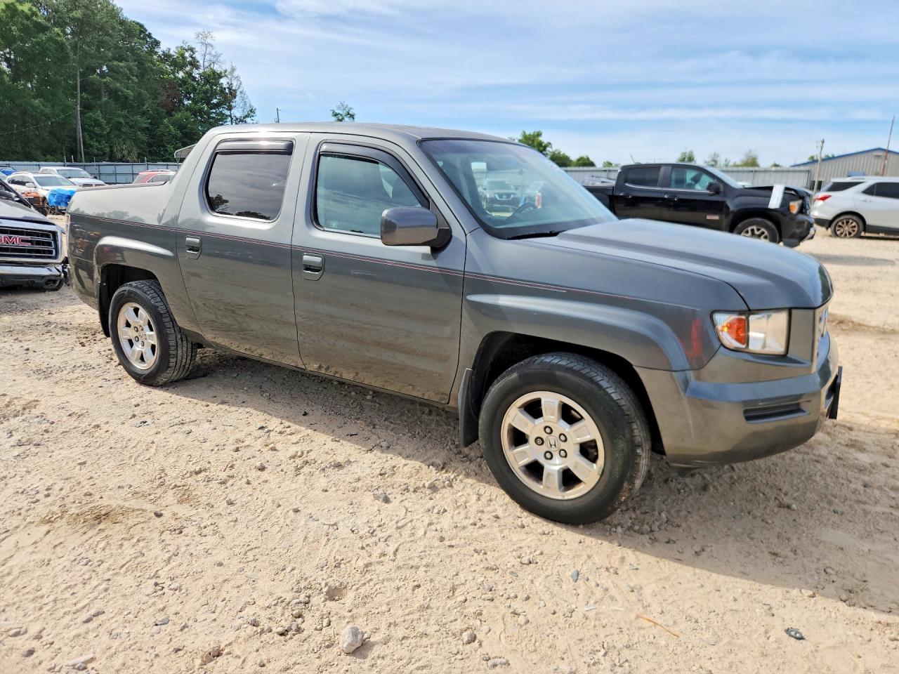 2008 Honda Ridgeline Rtl Серый vin: 2HJYK16518H534696