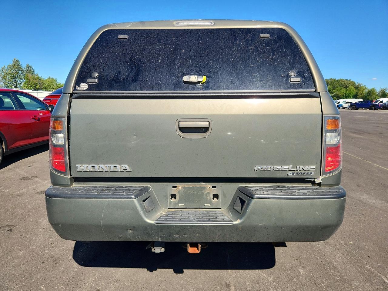 2007 Honda Ridgeline Rtl Gray vin: 2HJYK16527H525486