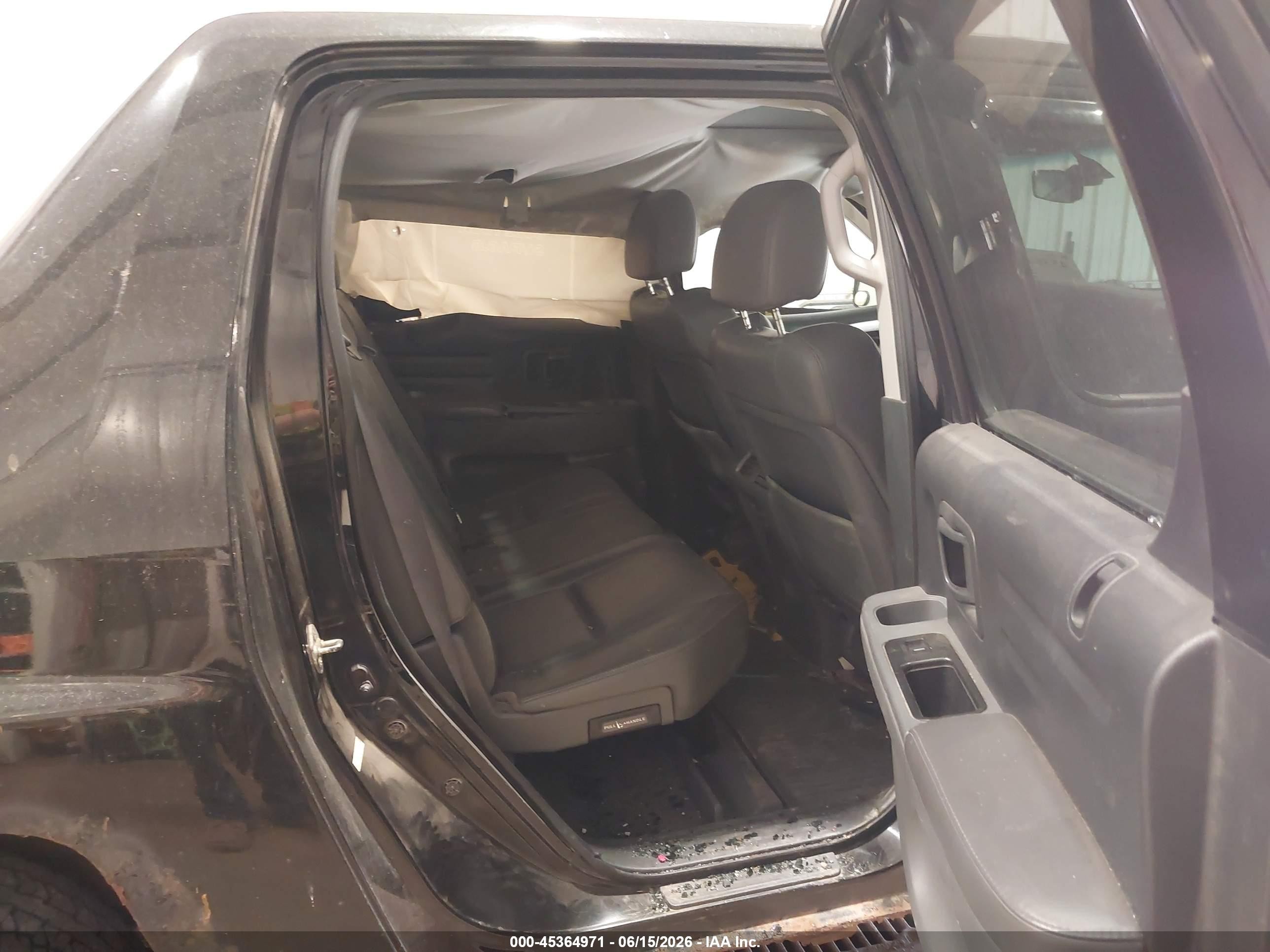2007 Honda Ridgeline Rtl Black vin: 2HJYK16527H538206