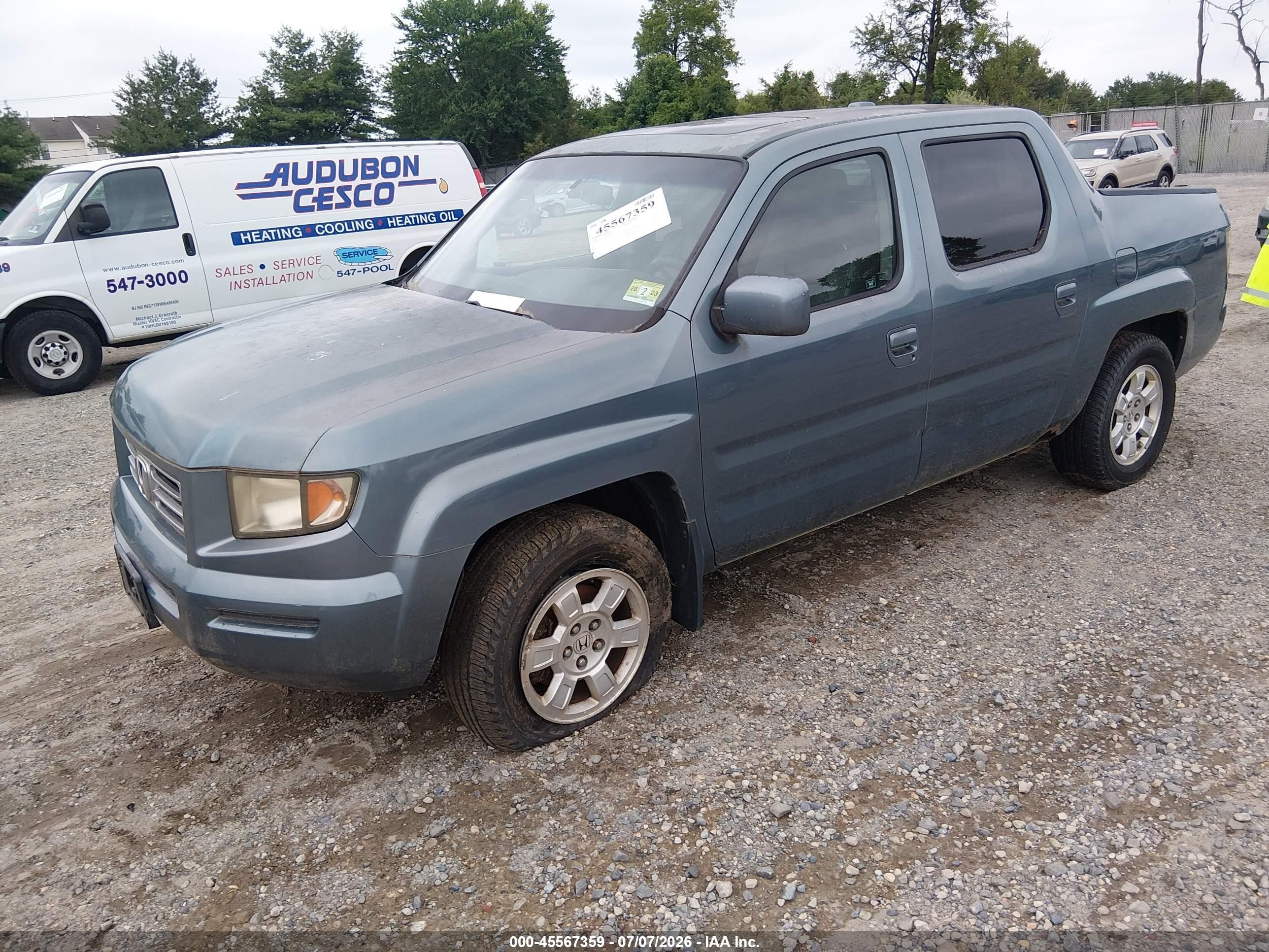 2008 Honda Ridgeline Rtl Turquoise vin: 2HJYK16528H508088