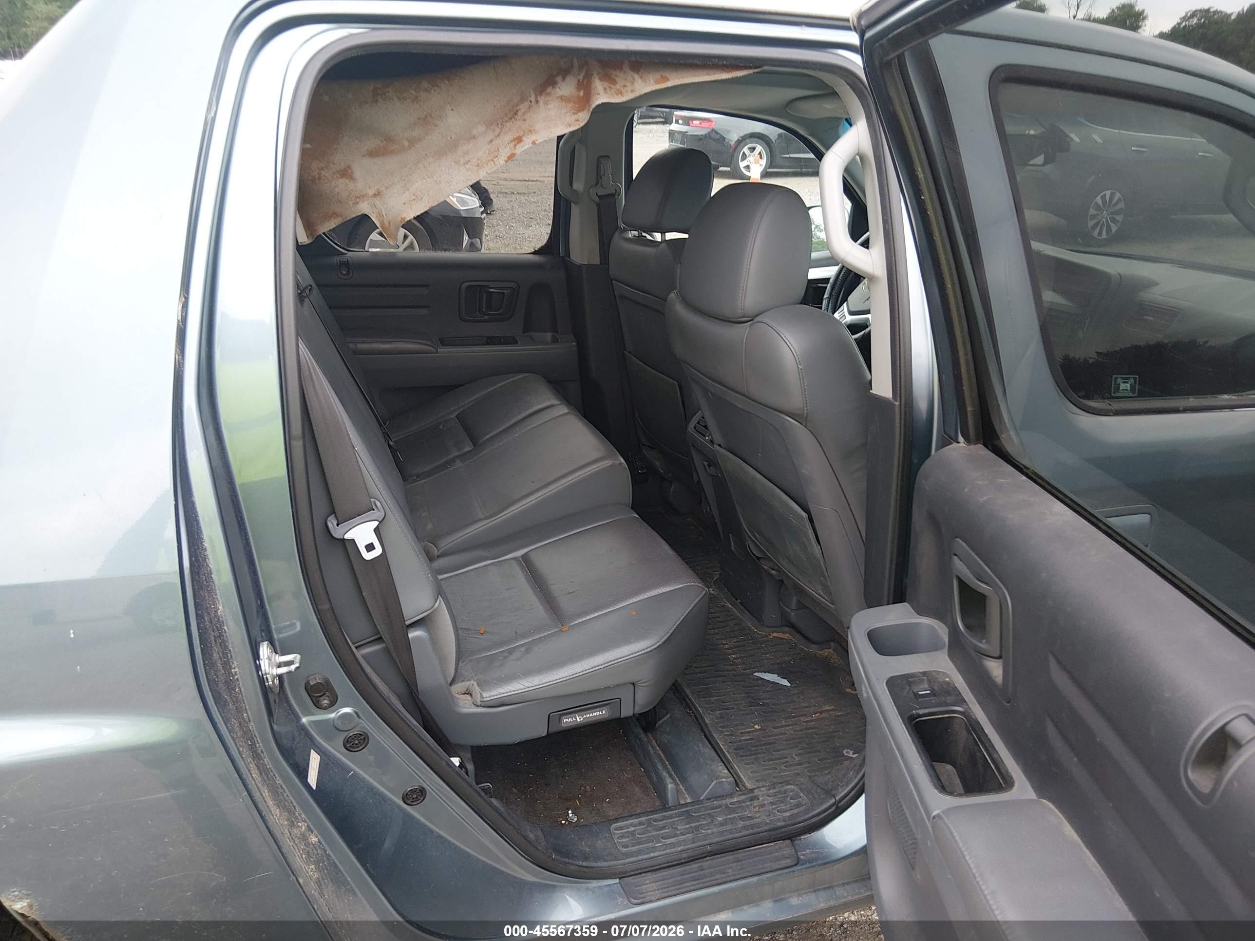 2008 Honda Ridgeline Rtl Turquoise vin: 2HJYK16528H508088