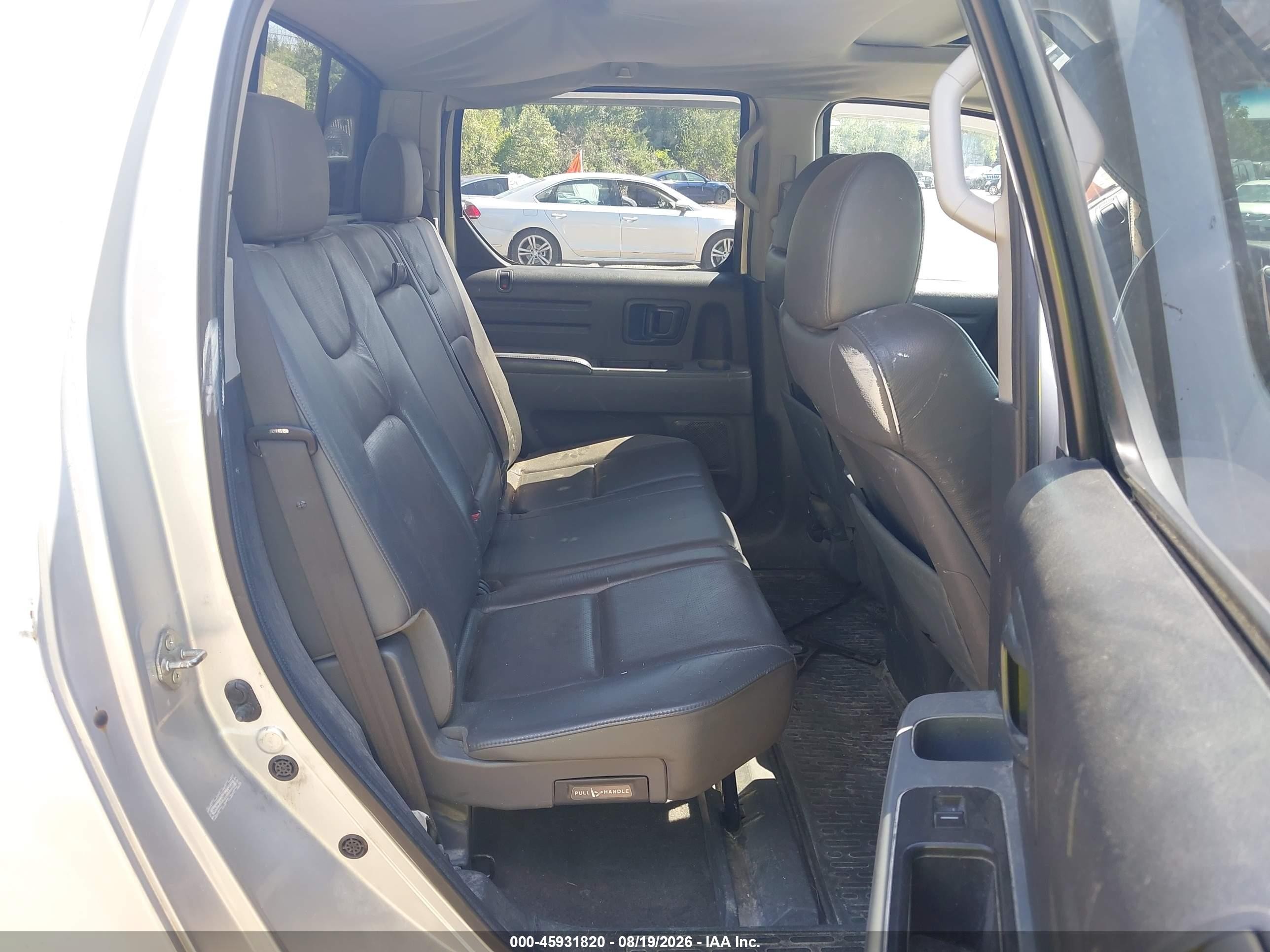 2008 Honda Ridgeline Rtl Silver vin: 2HJYK16528H514067