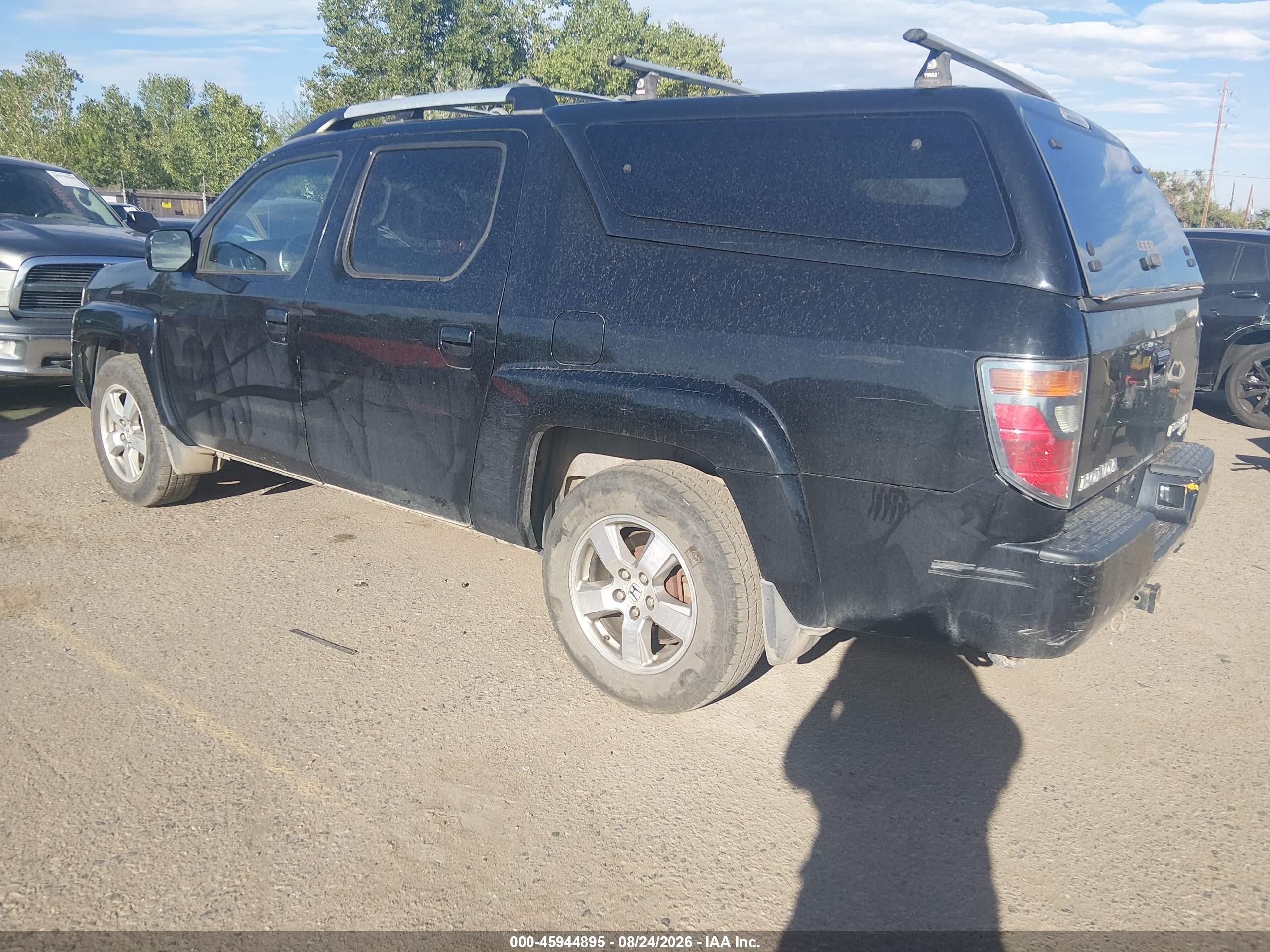 2008 Honda Ridgeline Rtl Черный vin: 2HJYK16528H516160