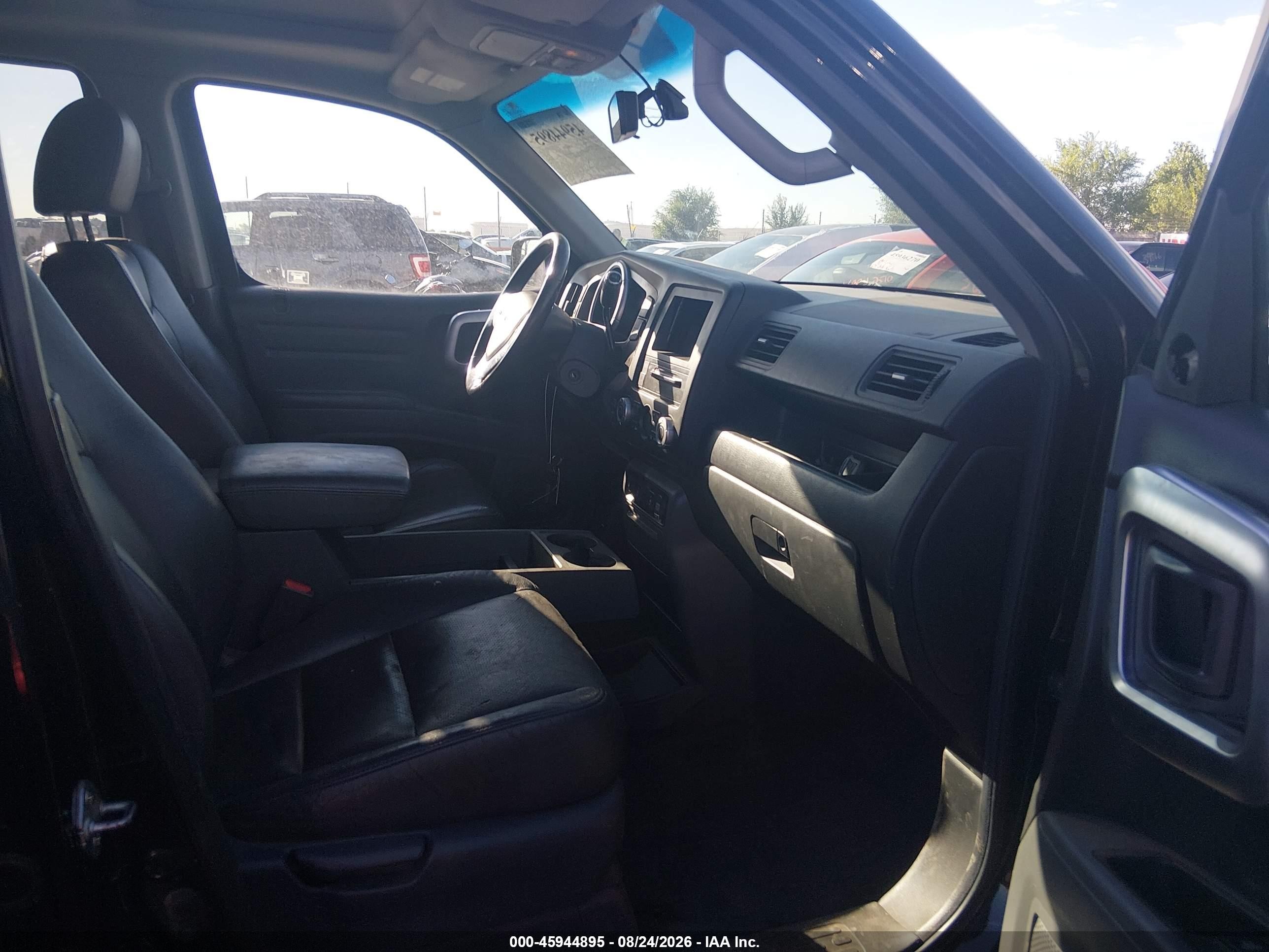 2008 Honda Ridgeline Rtl Черный vin: 2HJYK16528H516160
