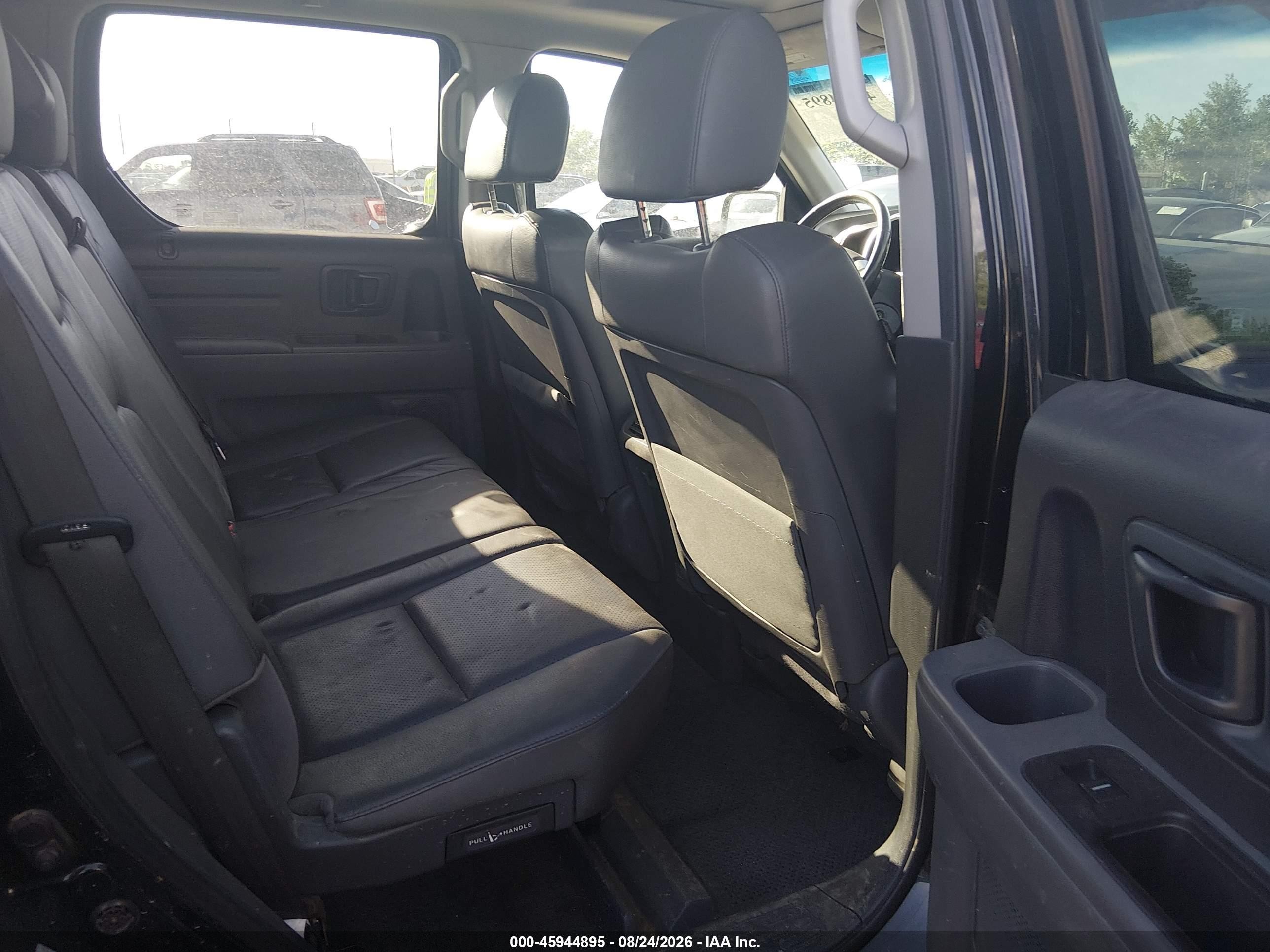 2008 Honda Ridgeline Rtl Черный vin: 2HJYK16528H516160