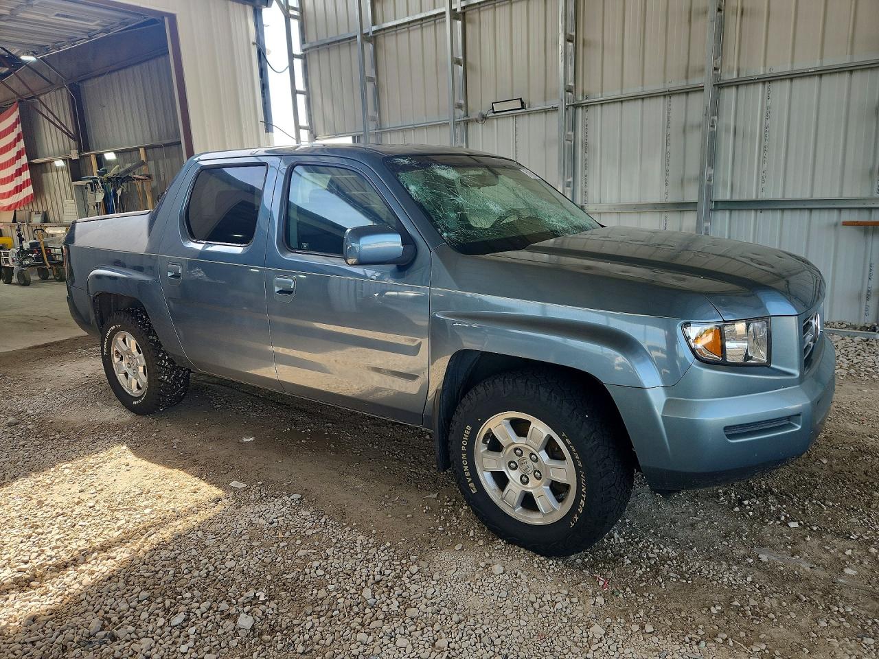 2008 Honda Ridgeline Rtl Blue vin: 2HJYK16528H538062
