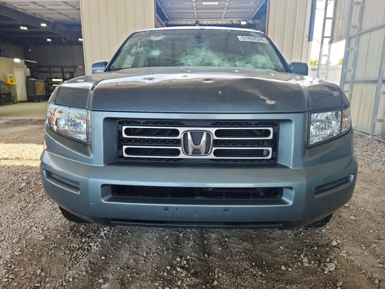 2008 Honda Ridgeline Rtl Blue vin: 2HJYK16528H538062