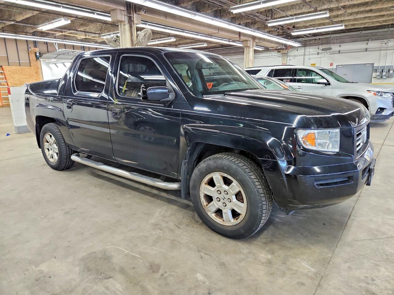 2008 Honda Ridgeline Rtl Black vin: 2HJYK16528H539258