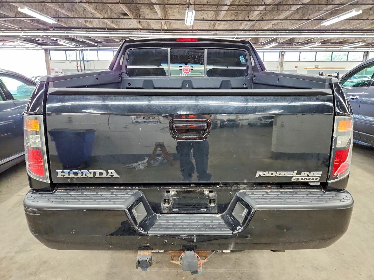 2008 Honda Ridgeline Rtl Black vin: 2HJYK16528H539258