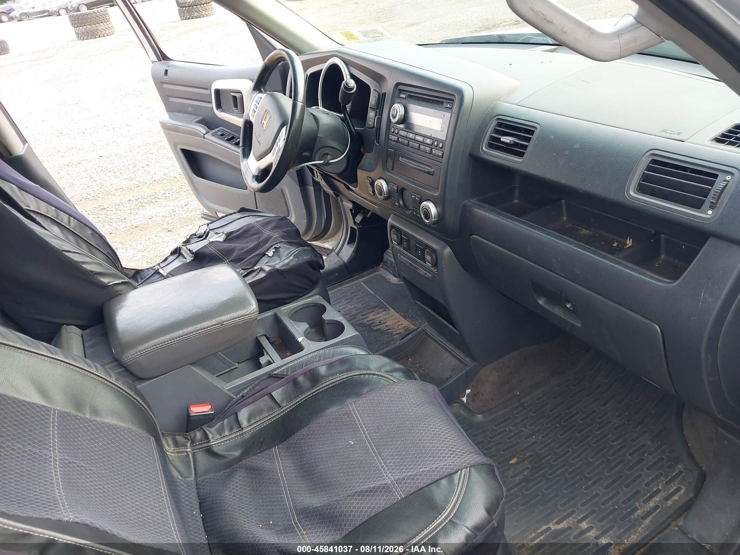 2006 Honda Ridgeline Rtl Серебряный vin: 2HJYK16536H507948