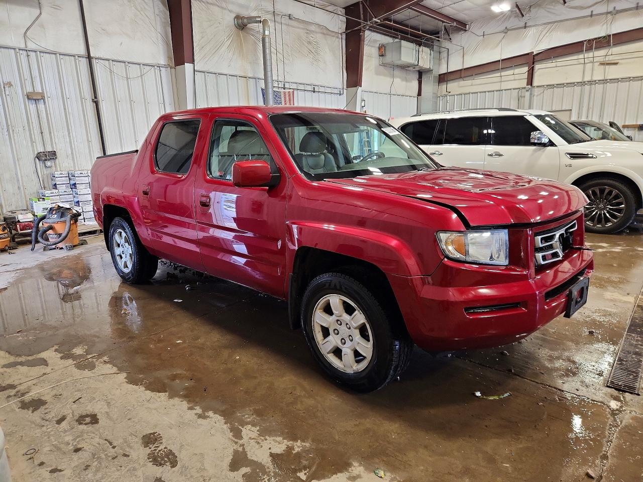 2006 Honda Ridgeline Rtl Красный vin: 2HJYK16536H537998