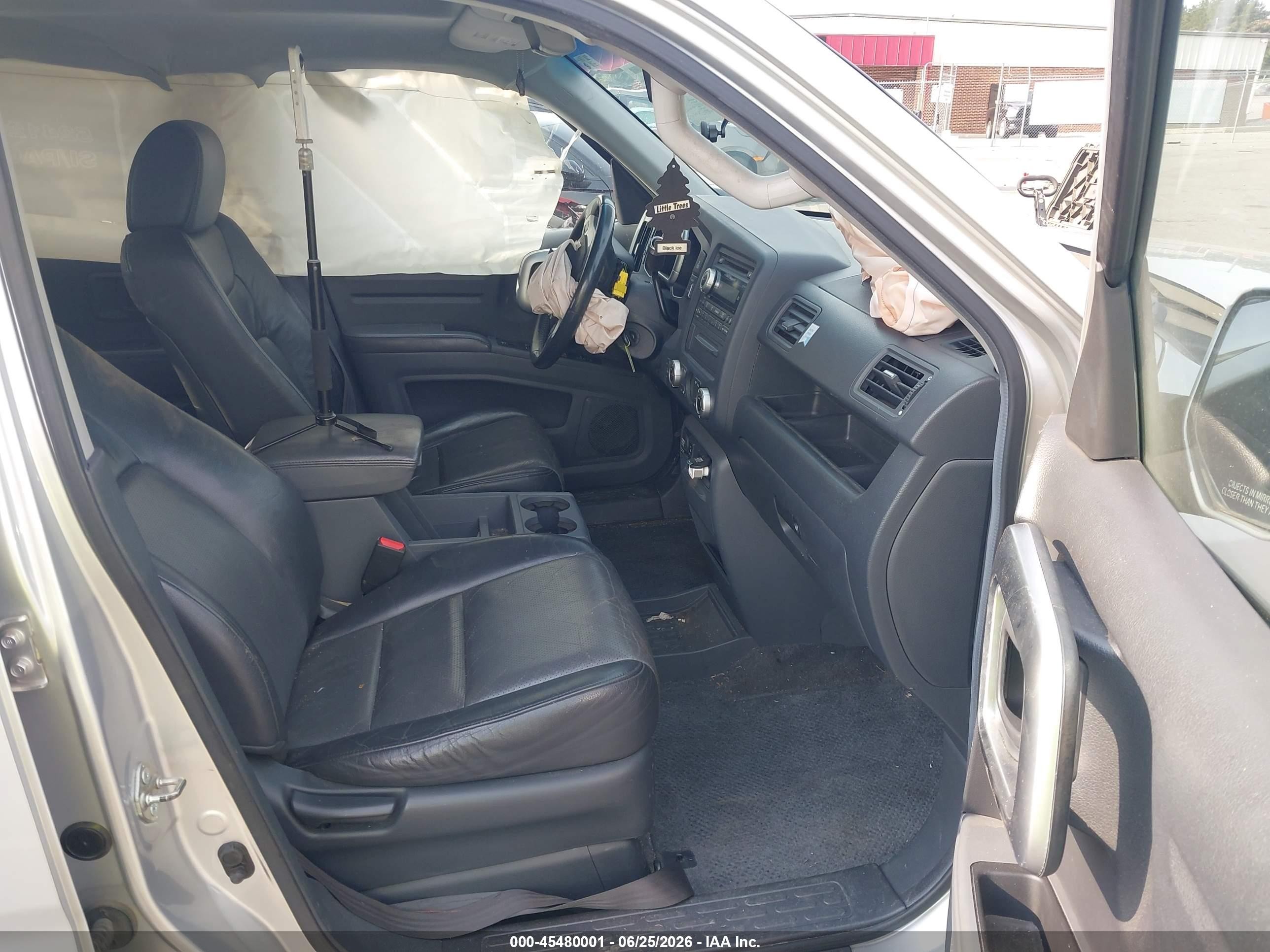 2006 Honda Ridgeline Rtl Silver vin: 2HJYK16536H559239
