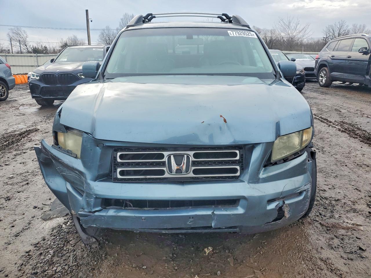 2006 Honda Ridgeline Rtl Бирюзовый vin: 2HJYK16536H563016