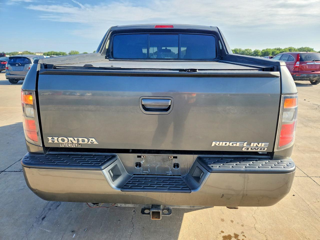 2007 Honda Ridgeline Rtl Gray vin: 2HJYK16537H510382