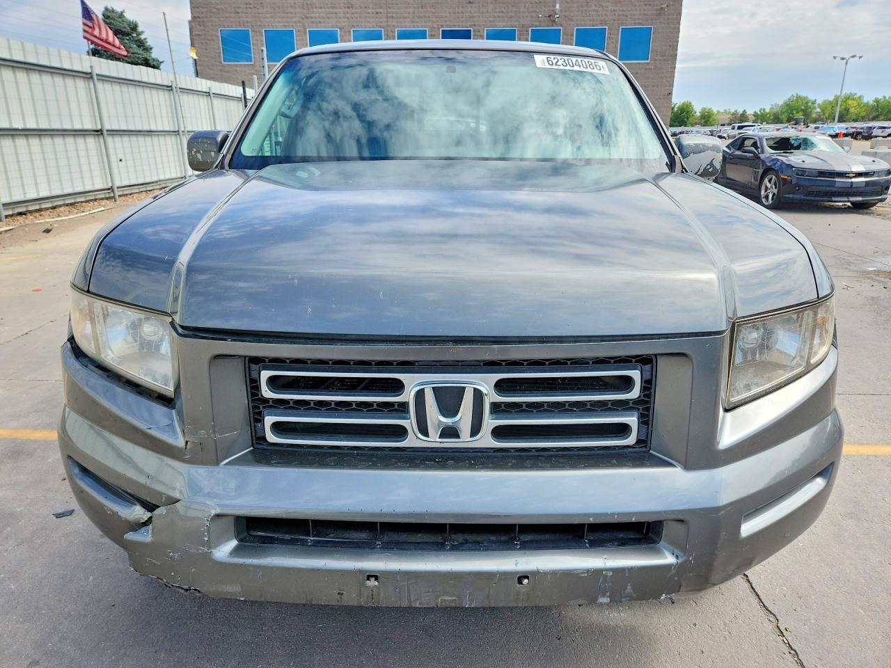 2007 Honda Ridgeline Rtl Gray vin: 2HJYK16537H536688
