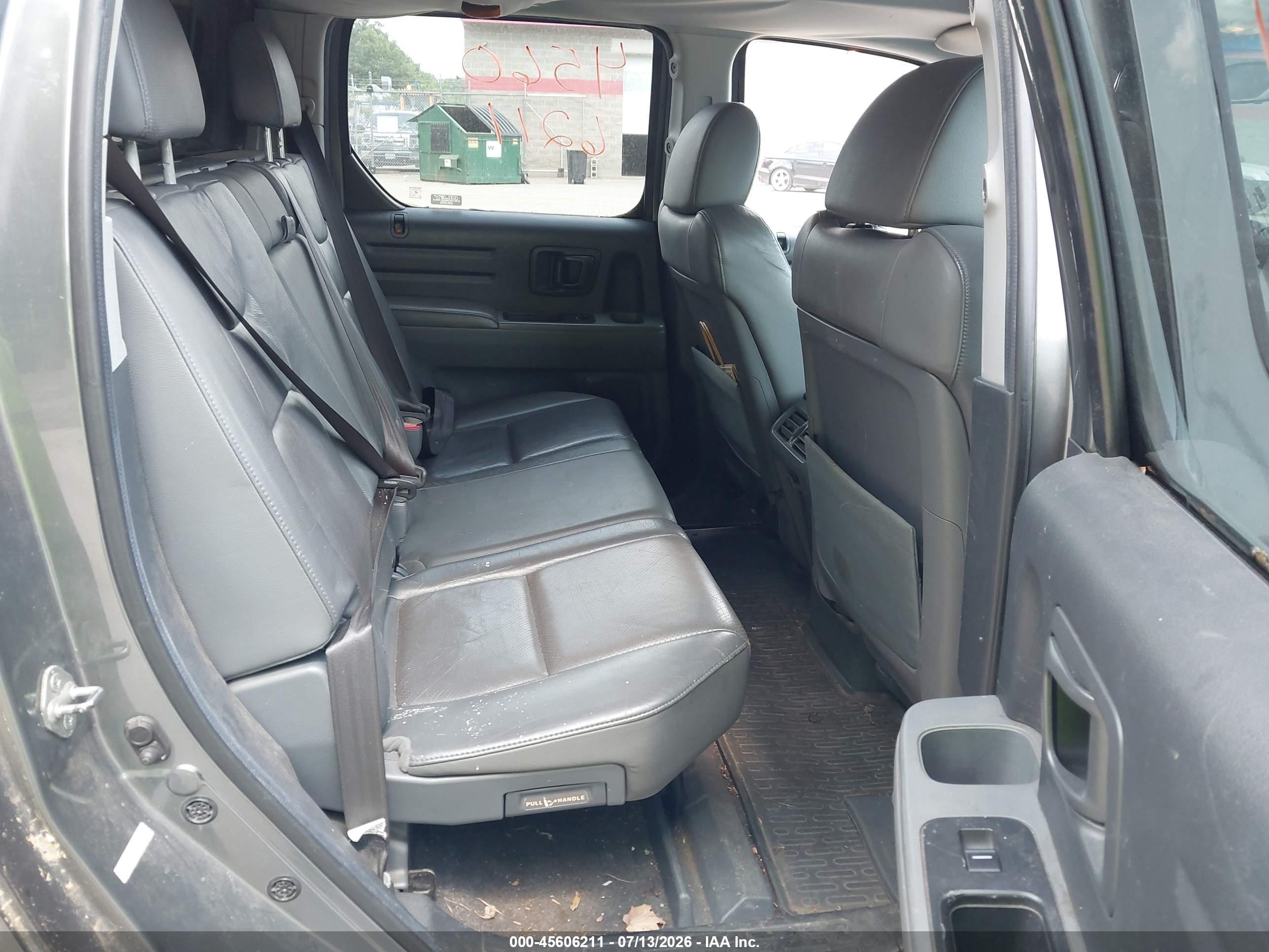 2007 Honda Ridgeline Rtl Gray vin: 2HJYK16537H536965