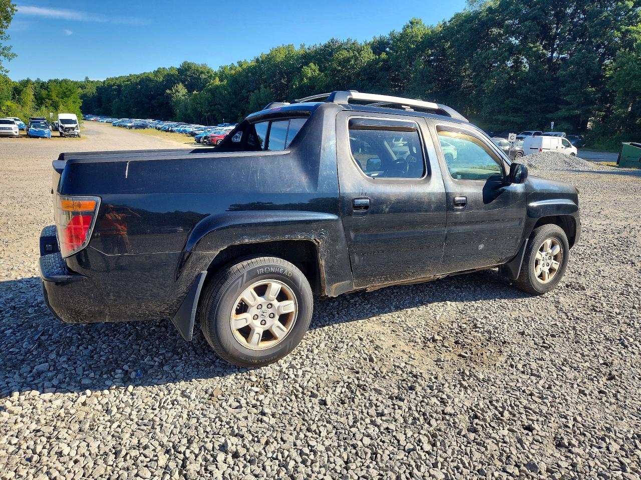 2007 Honda Ridgeline Rtl Черный vin: 2HJYK16537H550915