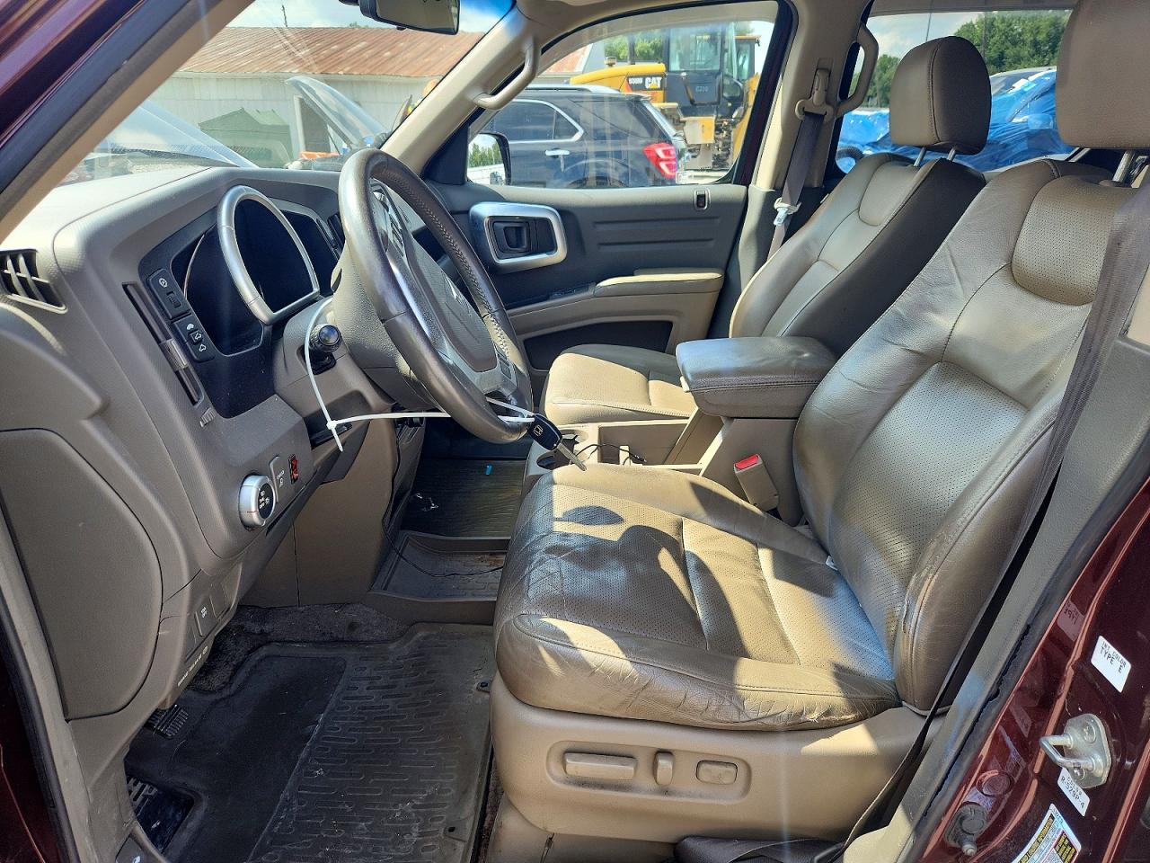 2008 Honda Ridgeline Rtl Maroon vin: 2HJYK16538H505619