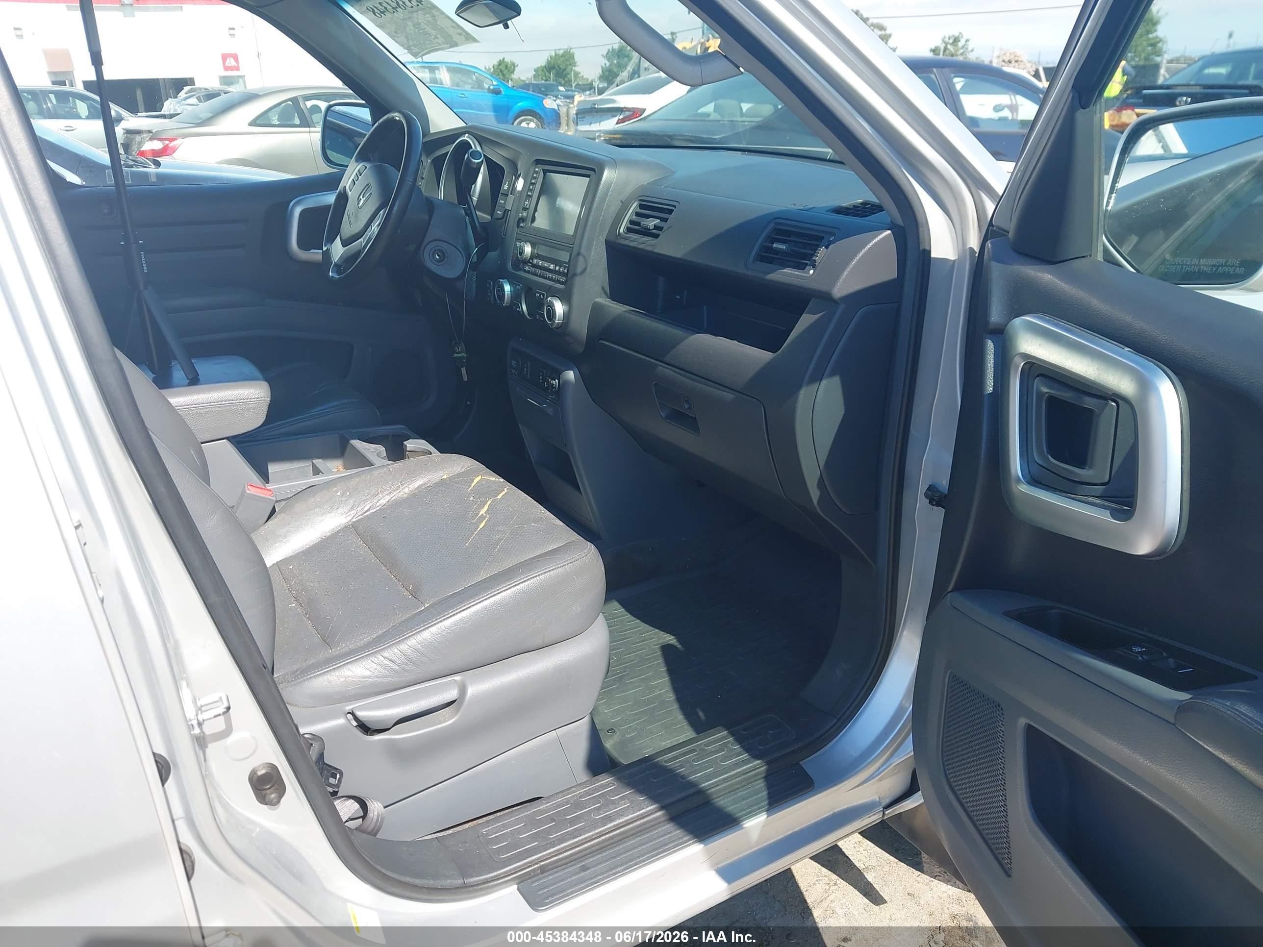 2008 Honda Ridgeline Rtl Gray vin: 2HJYK16538H517995