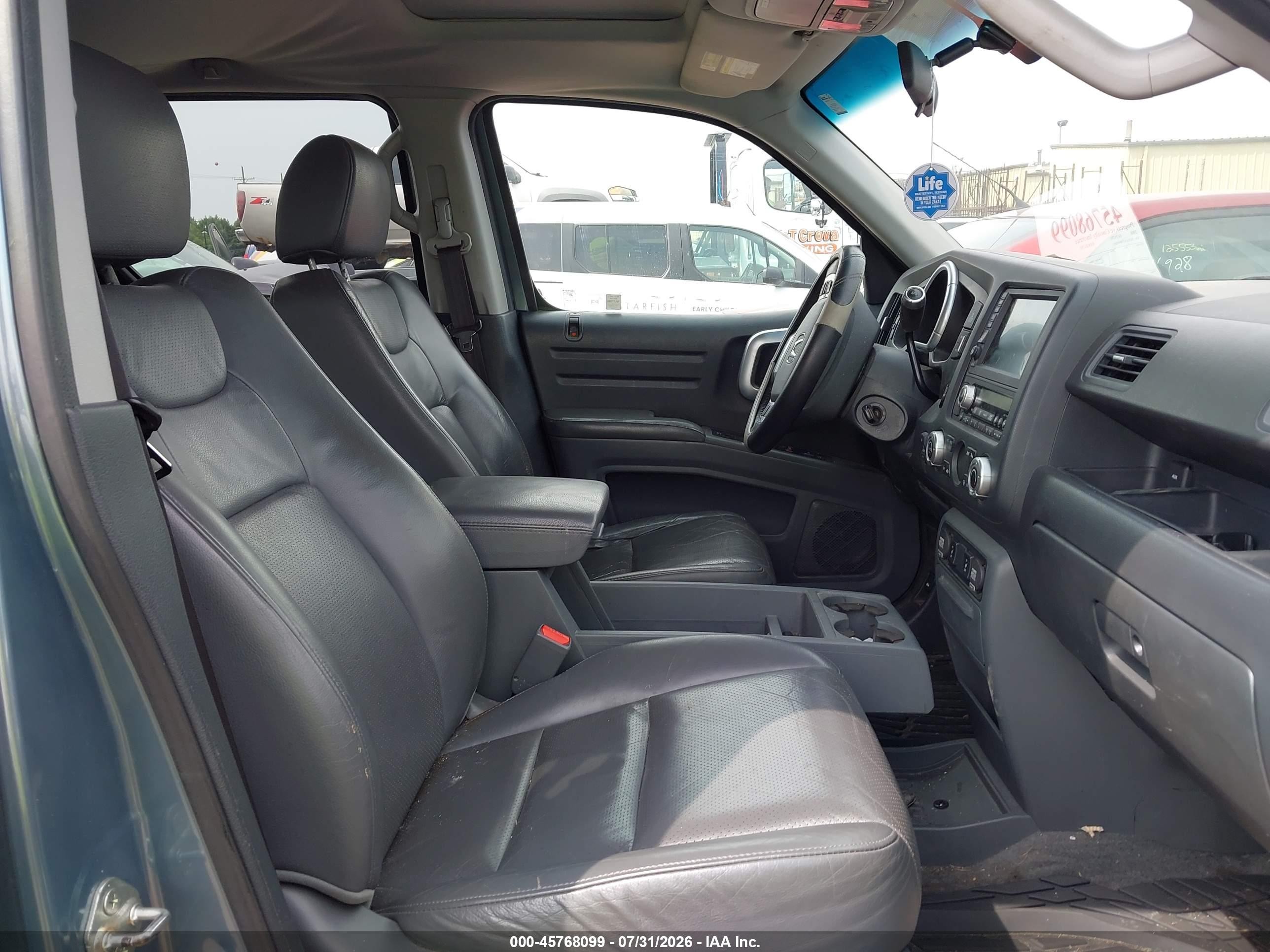 2008 Honda Ridgeline Rtl Blue vin: 2HJYK16538H520931