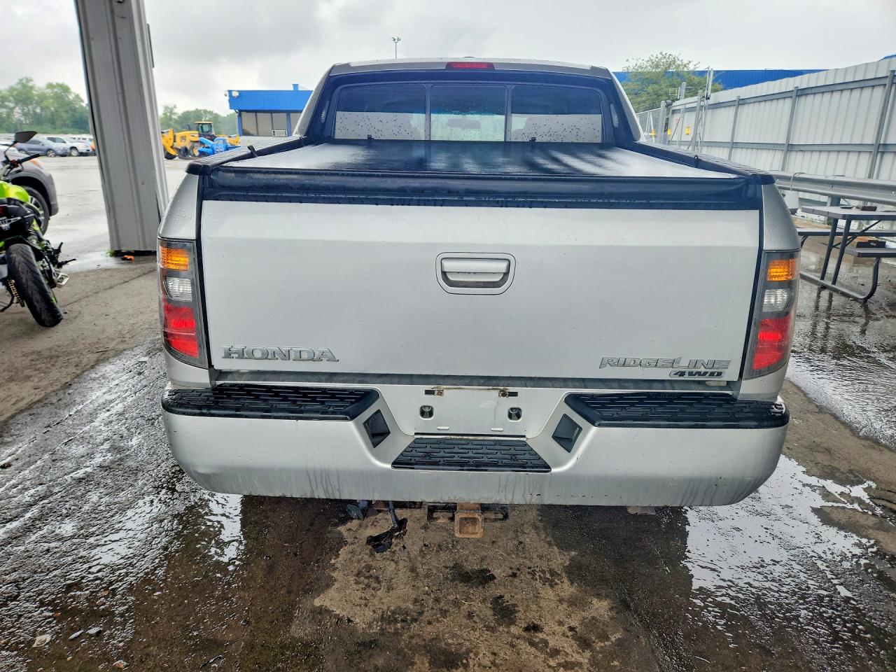 2008 Honda Ridgeline Rtl Silver vin: 2HJYK16538H536546