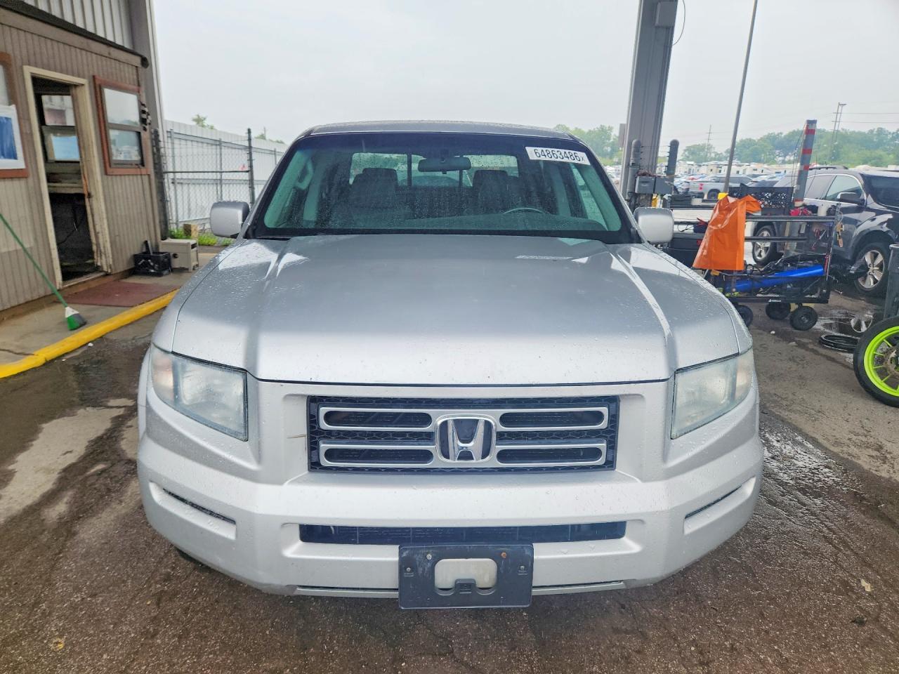 2008 Honda Ridgeline Rtl Silver vin: 2HJYK16538H536546