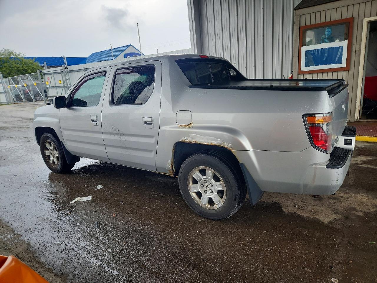 2008 Honda Ridgeline Rtl Silver vin: 2HJYK16538H536546