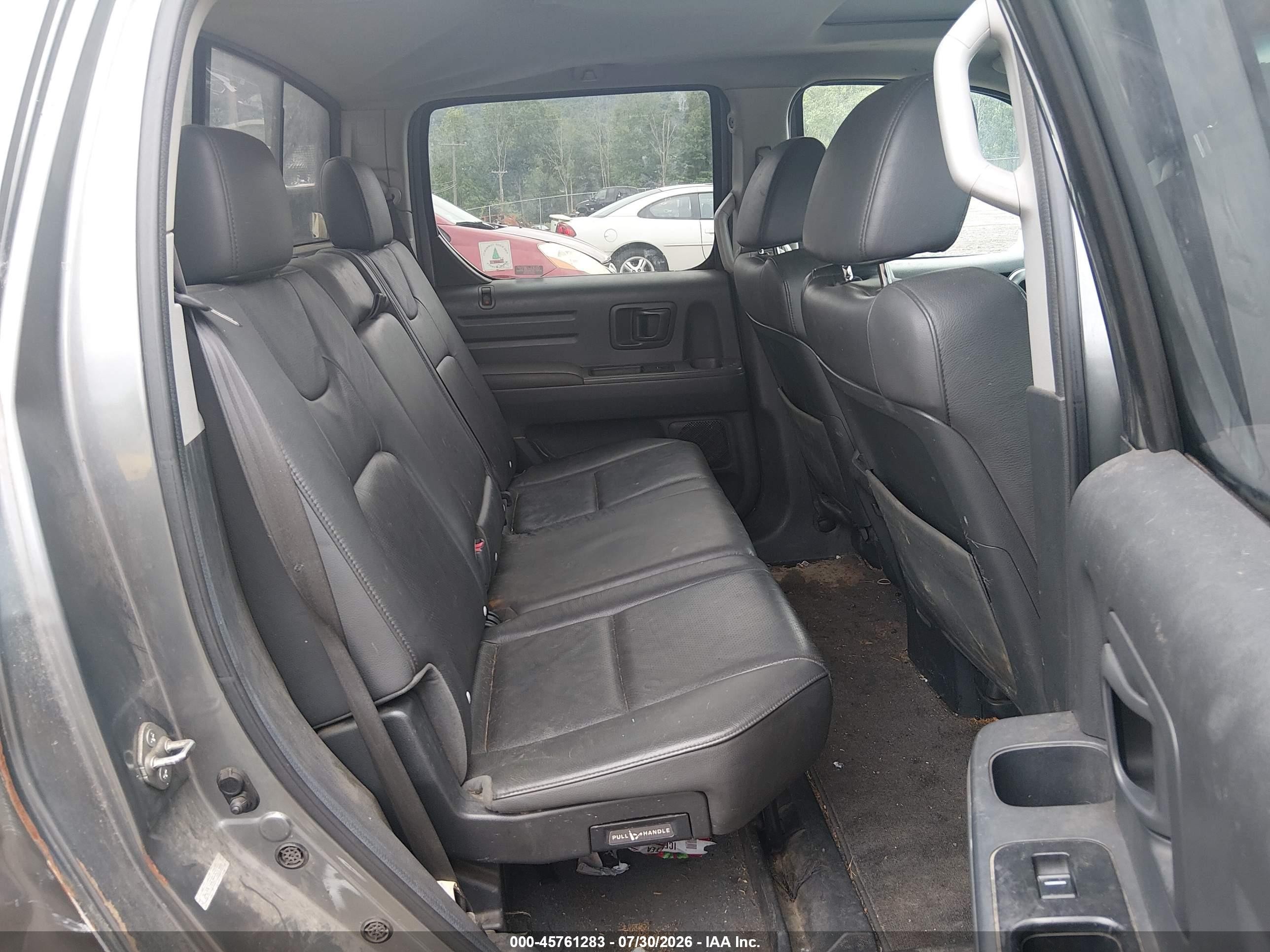 2009 Honda Ridgeline Rtl Gray vin: 2HJYK16539H501586