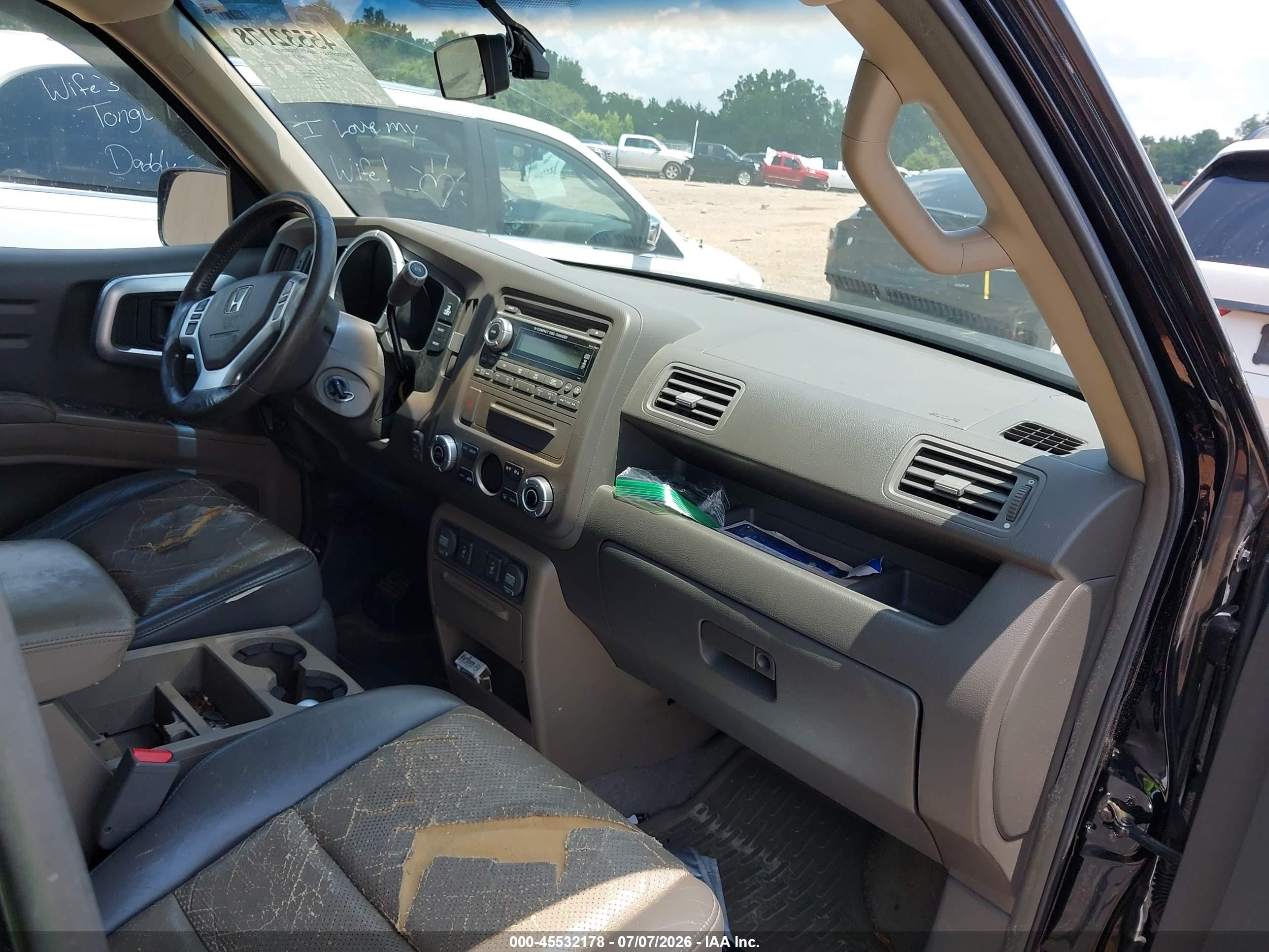 2006 Honda Ridgeline Rtl Черный vin: 2HJYK16546H502905