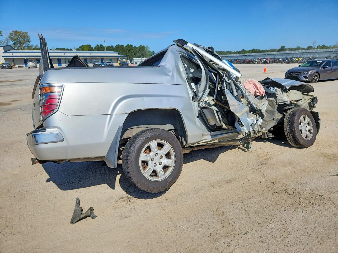 2006 Honda Ridgeline Rtl Серебряный vin: 2HJYK16546H507411