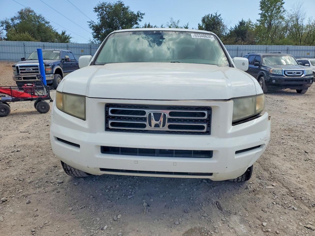 2006 Honda Ridgeline Rtl Белый vin: 2HJYK16546H509935