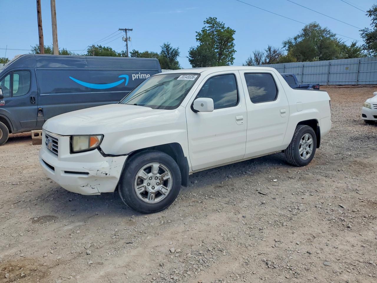 2006 Honda Ridgeline Rtl Белый vin: 2HJYK16546H509935