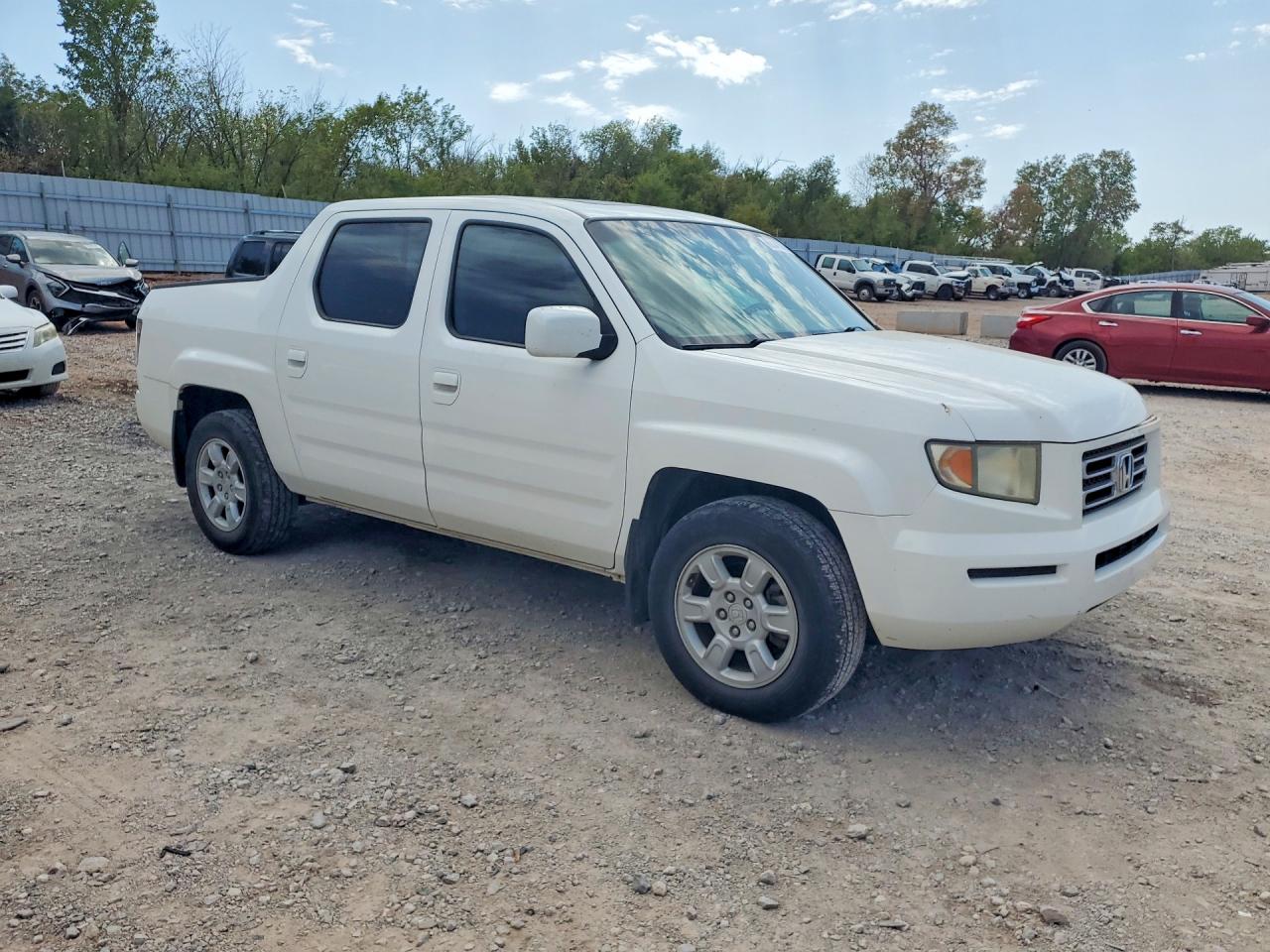 2006 Honda Ridgeline Rtl Белый vin: 2HJYK16546H509935
