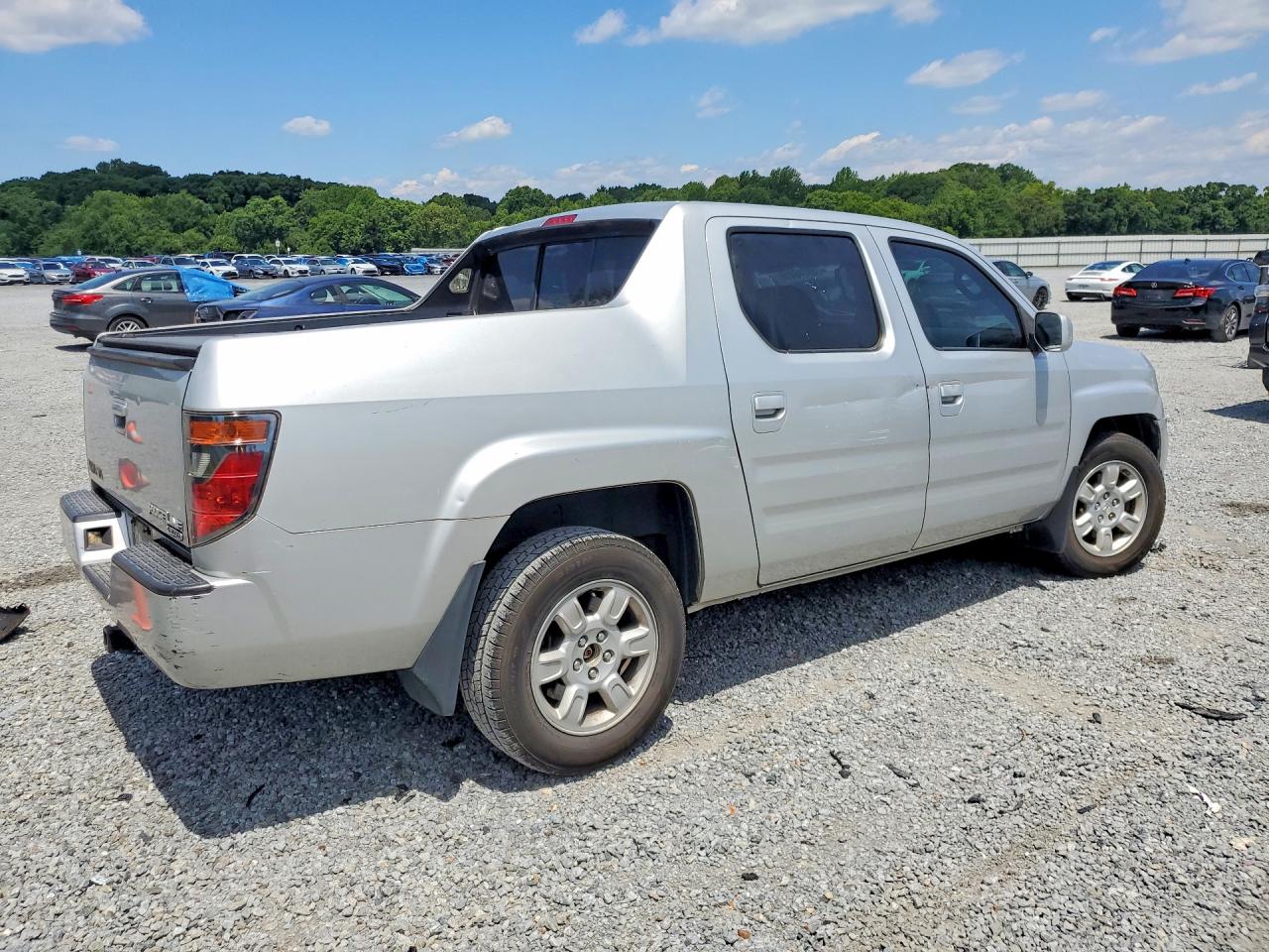 2006 Honda Ridgeline Rtl Silver vin: 2HJYK16546H547438