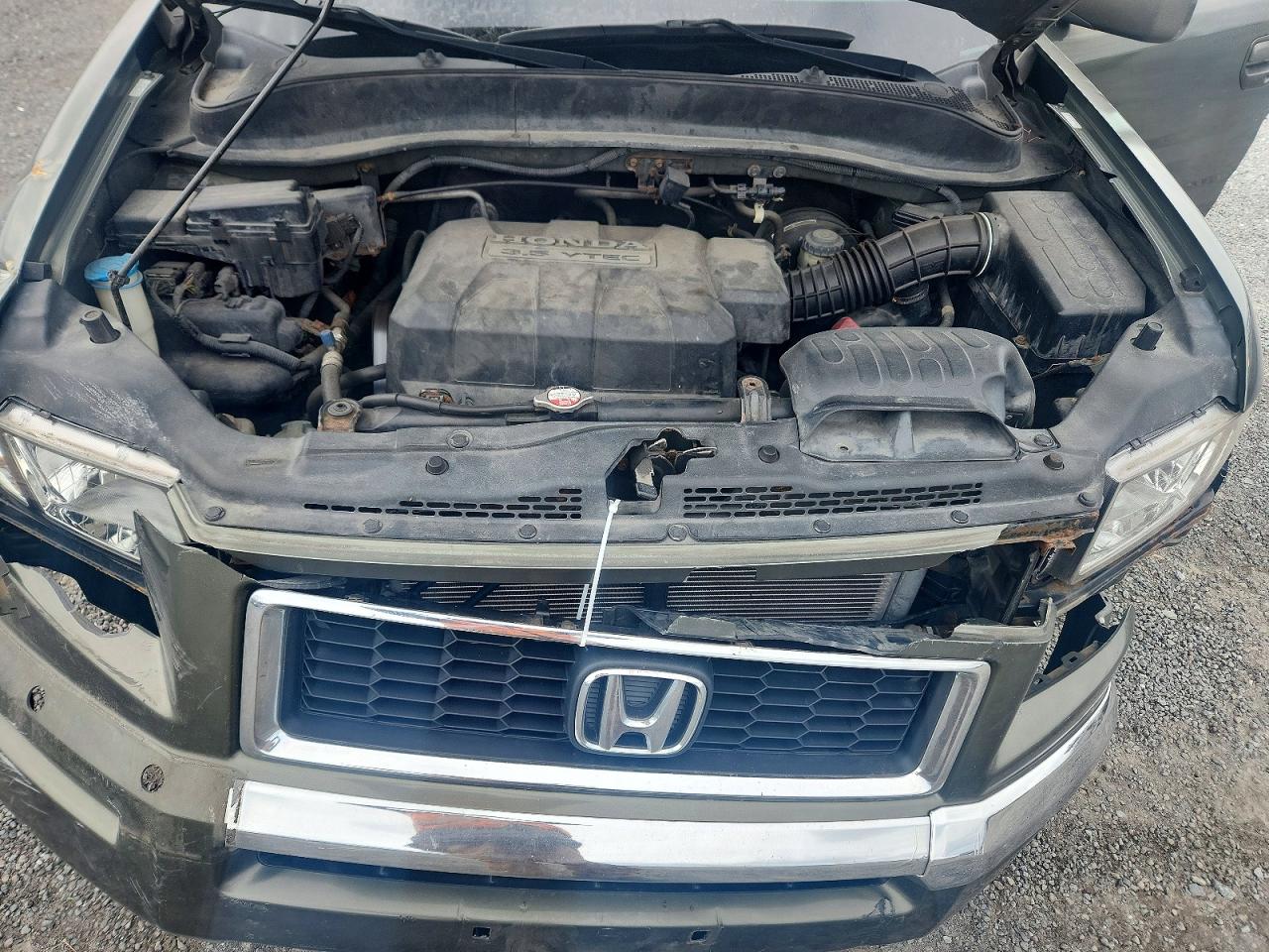 2006 Honda Ridgeline Rtl Зеленый vin: 2HJYK16546H553904