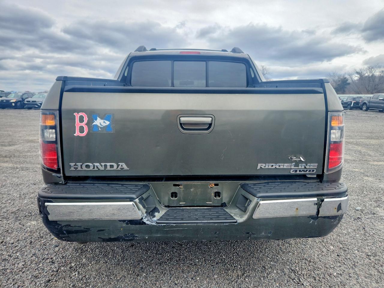 2006 Honda Ridgeline Rtl Зеленый vin: 2HJYK16546H553904