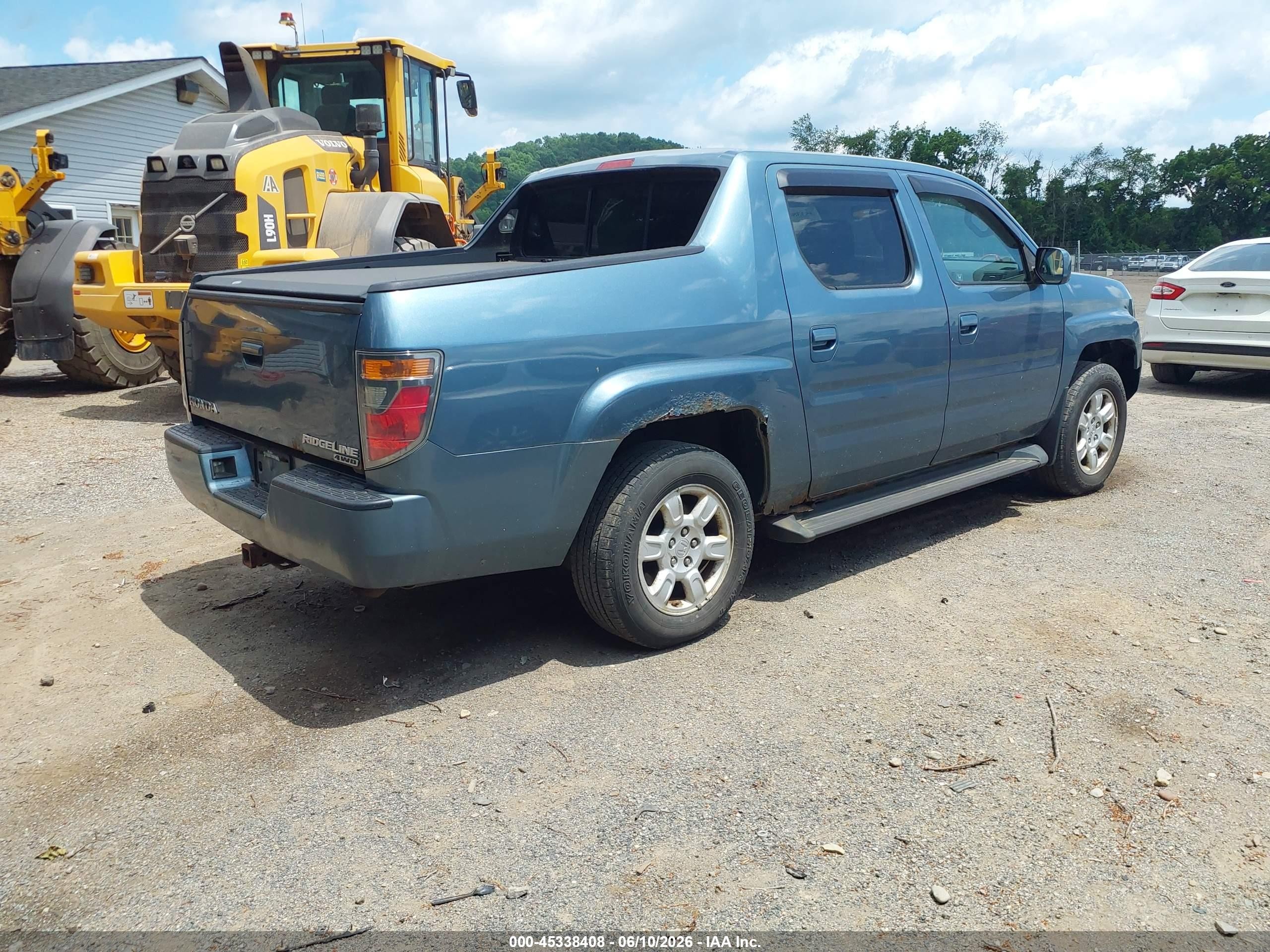 2006 Honda Ridgeline Rtl Blue vin: 2HJYK16546H554020