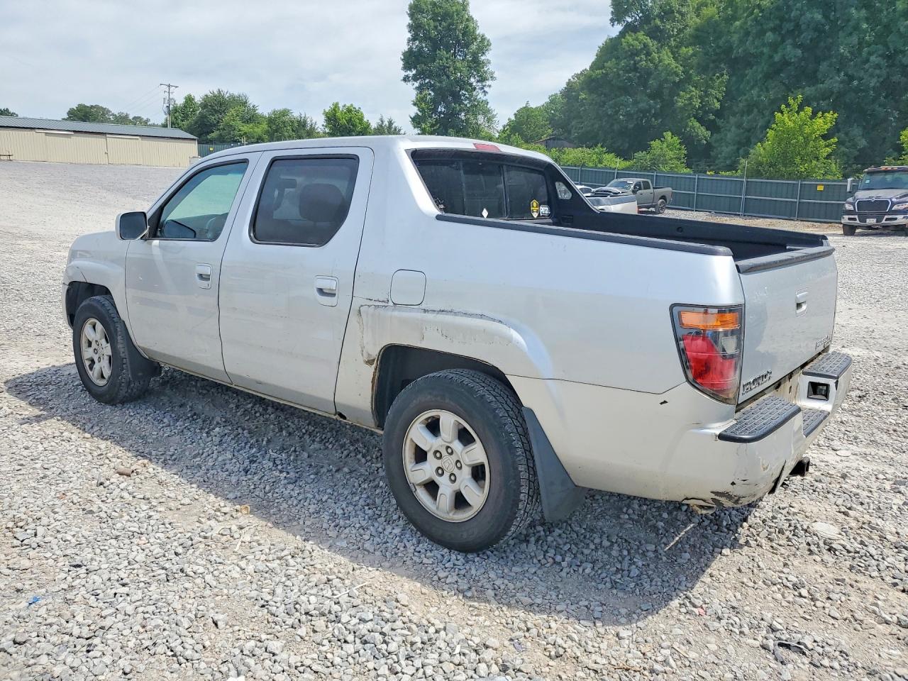 2006 Honda Ridgeline Rtl Silver vin: 2HJYK16546H572226