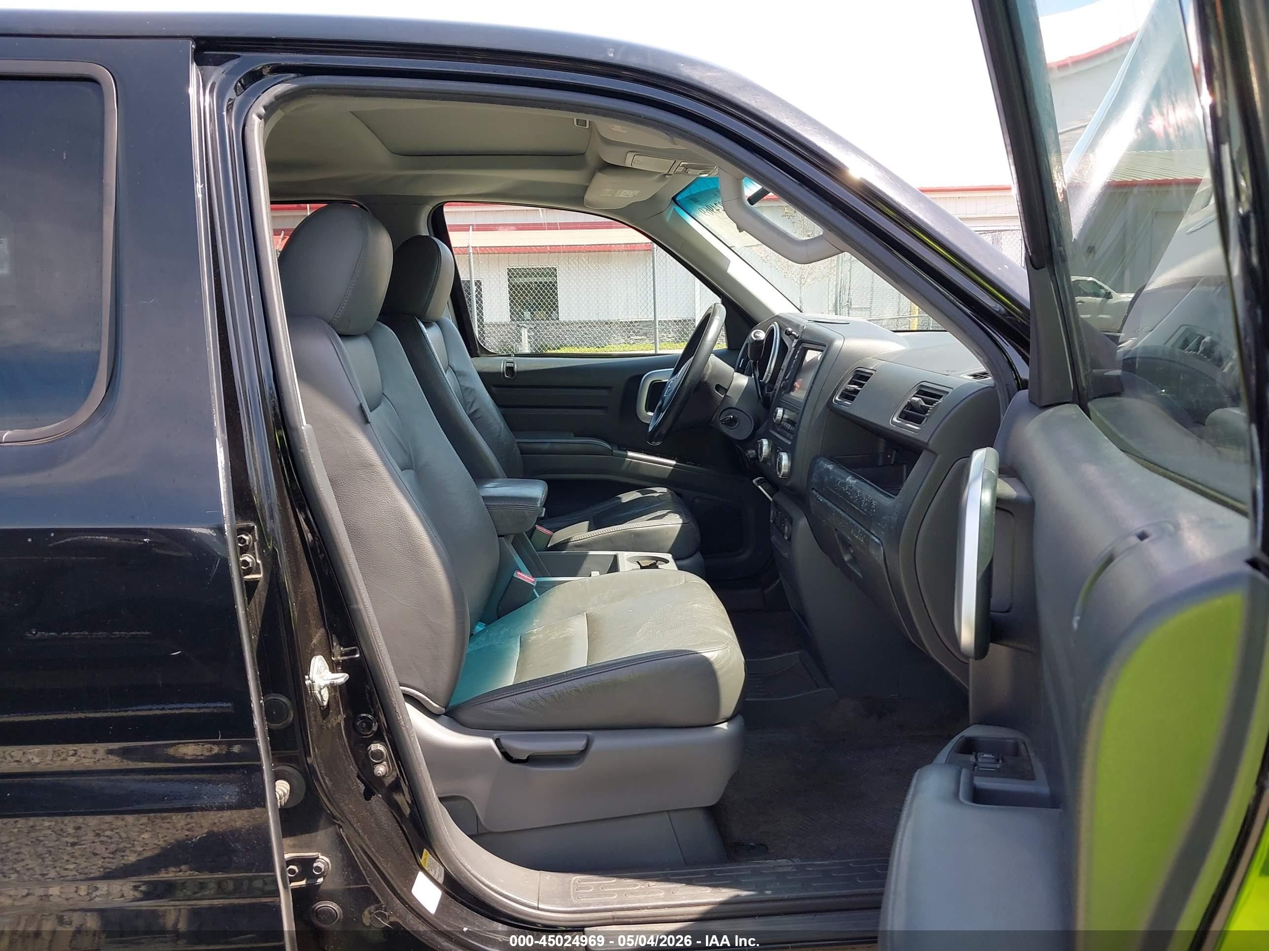2007 Honda Ridgeline Rtl Black vin: 2HJYK16547H548350