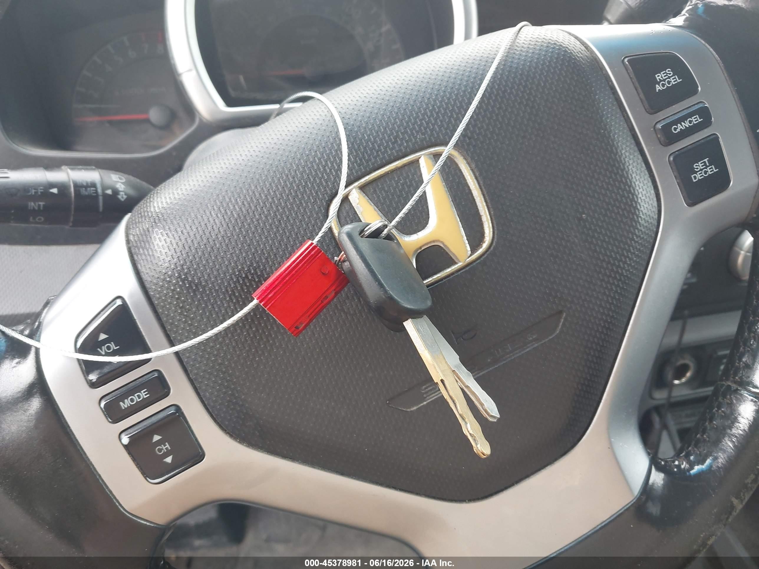 2008 Honda Ridgeline Rtl Gray vin: 2HJYK16548H507430