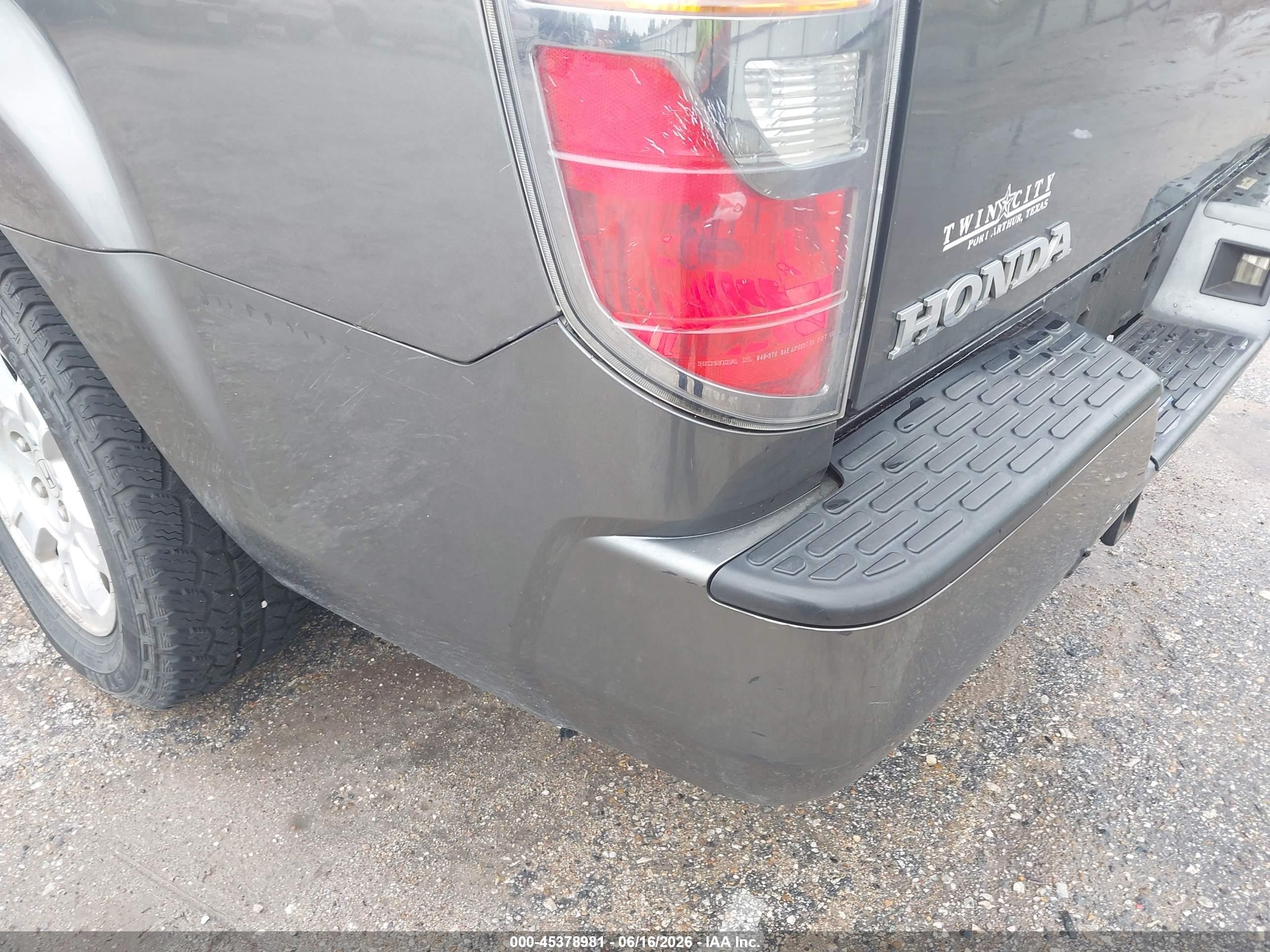 2008 Honda Ridgeline Rtl Gray vin: 2HJYK16548H507430