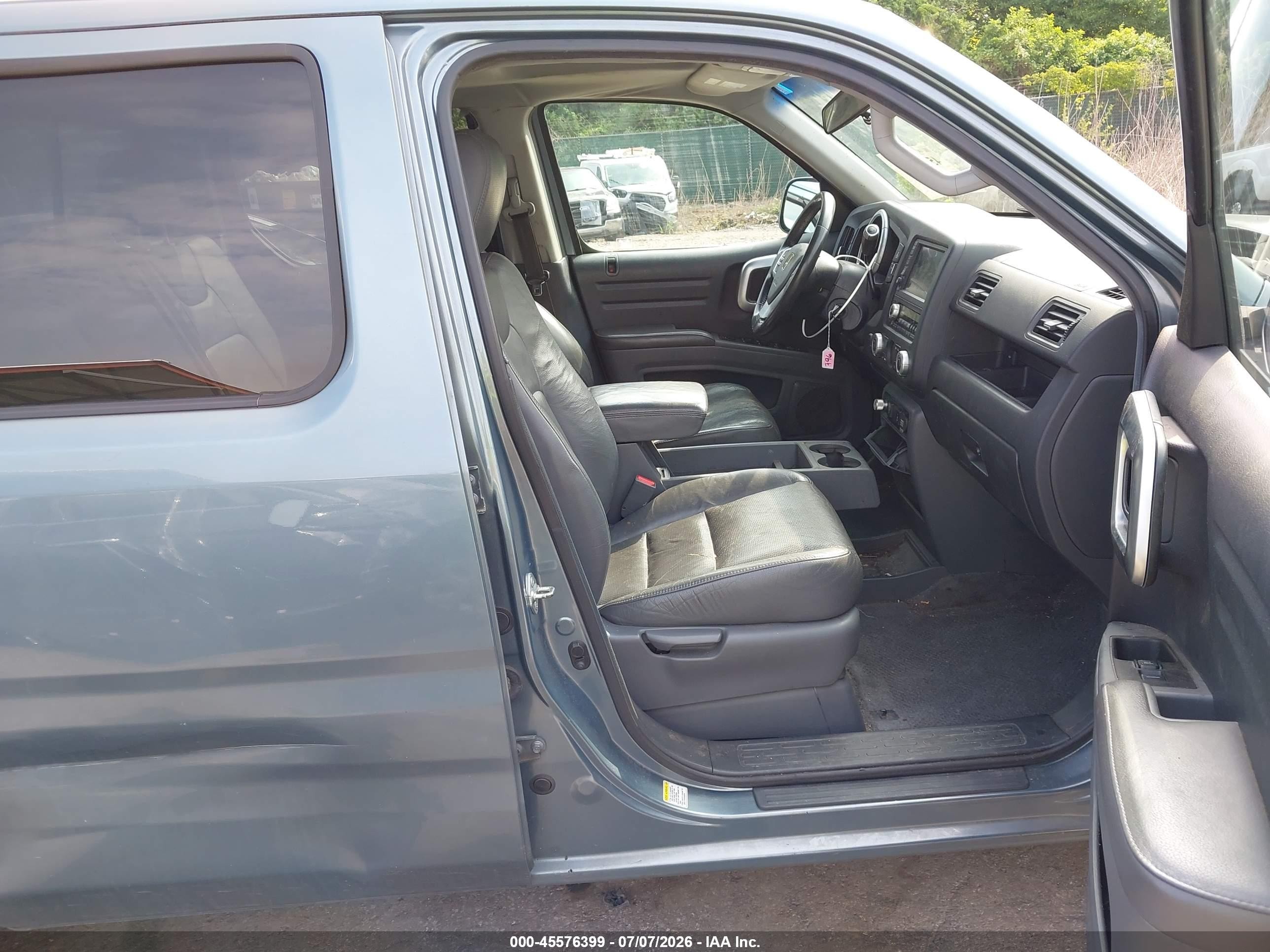 2008 Honda Ridgeline Rtl Light Blue vin: 2HJYK16548H535325