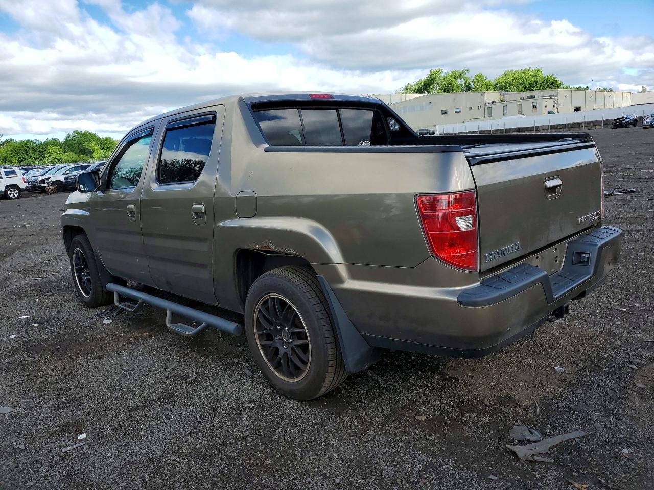 2009 Honda Ridgeline Rtl Gold vin: 2HJYK16549H503296