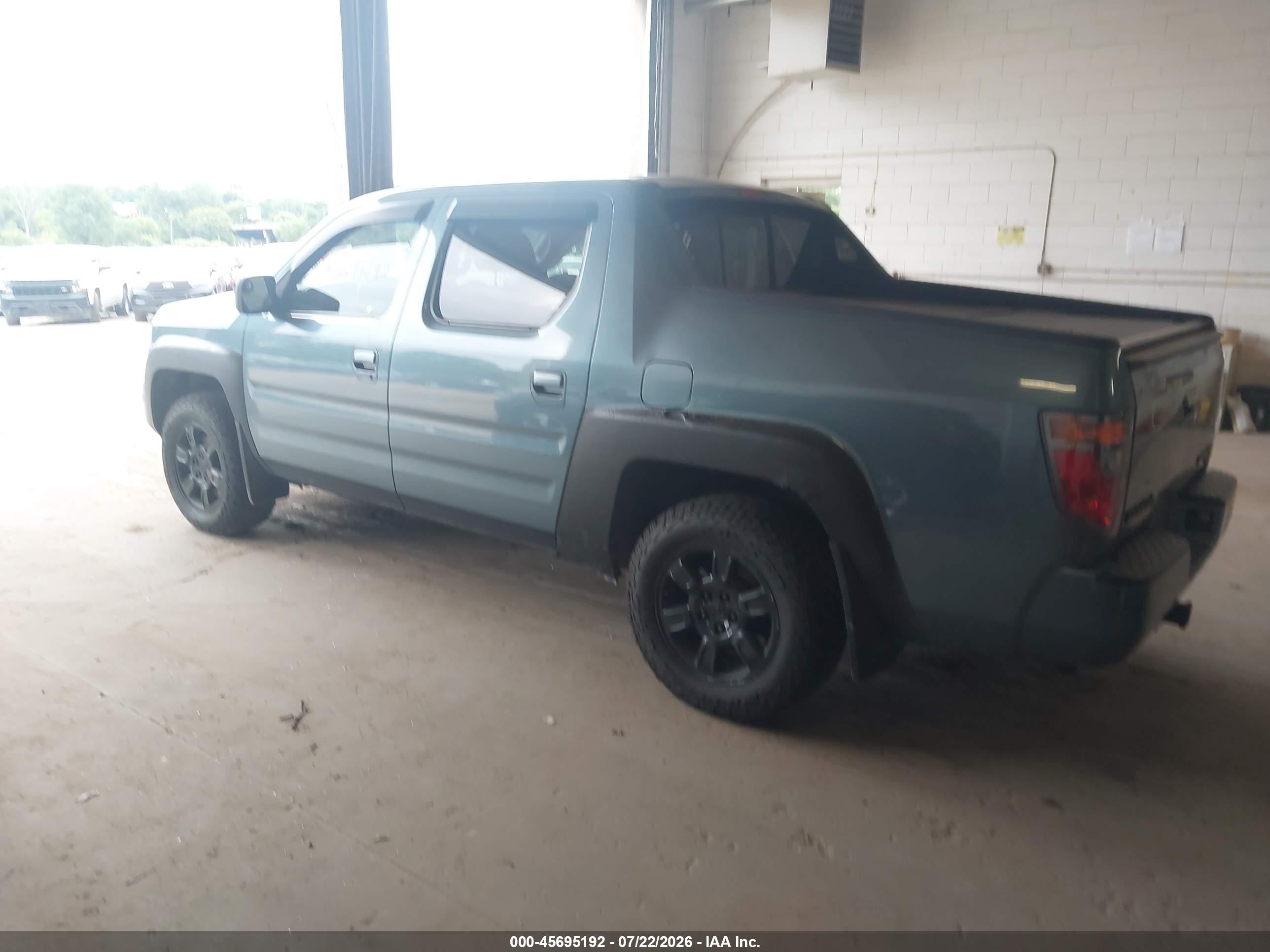 2006 Honda Ridgeline Rtl Gray vin: 2HJYK16556H504436