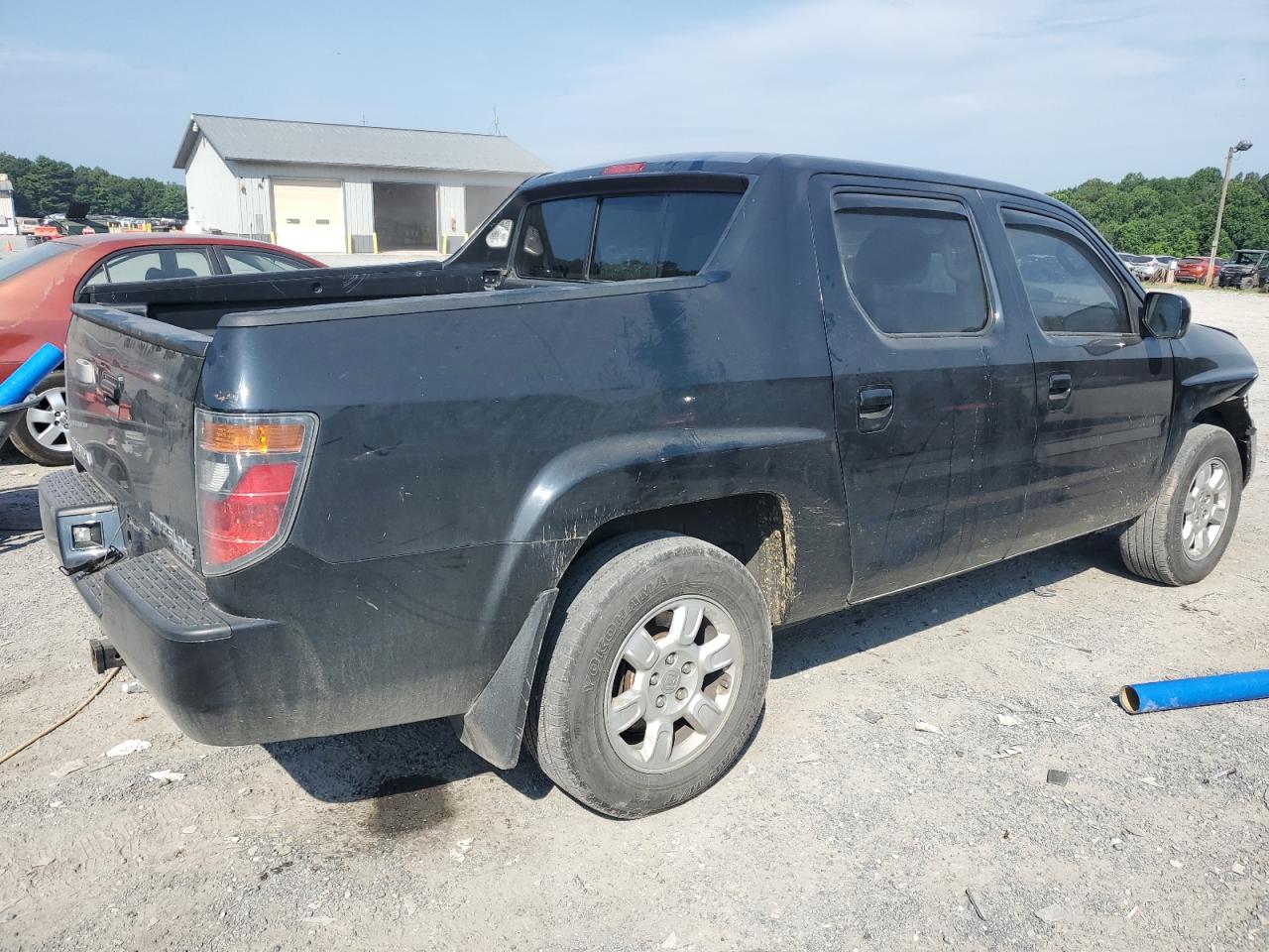 2006 Honda Ridgeline Rtl Черный vin: 2HJYK16556H575331