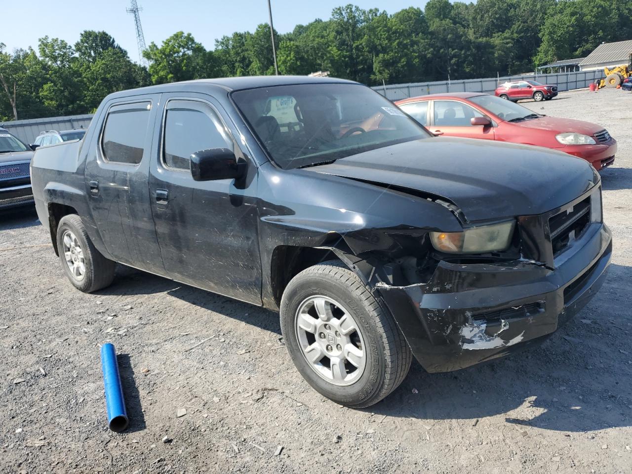 2006 Honda Ridgeline Rtl Черный vin: 2HJYK16556H575331