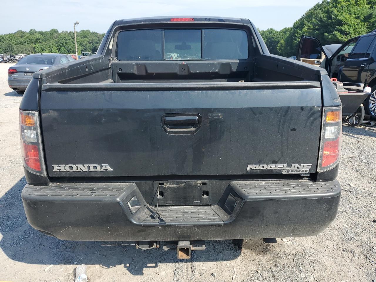 2006 Honda Ridgeline Rtl Черный vin: 2HJYK16556H575331