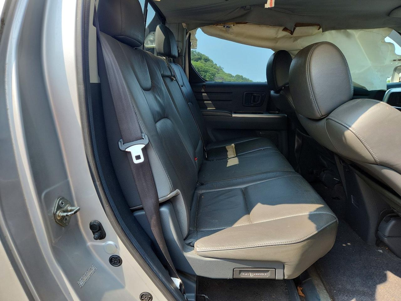 2007 Honda Ridgeline Rtl Silver vin: 2HJYK16557H505944