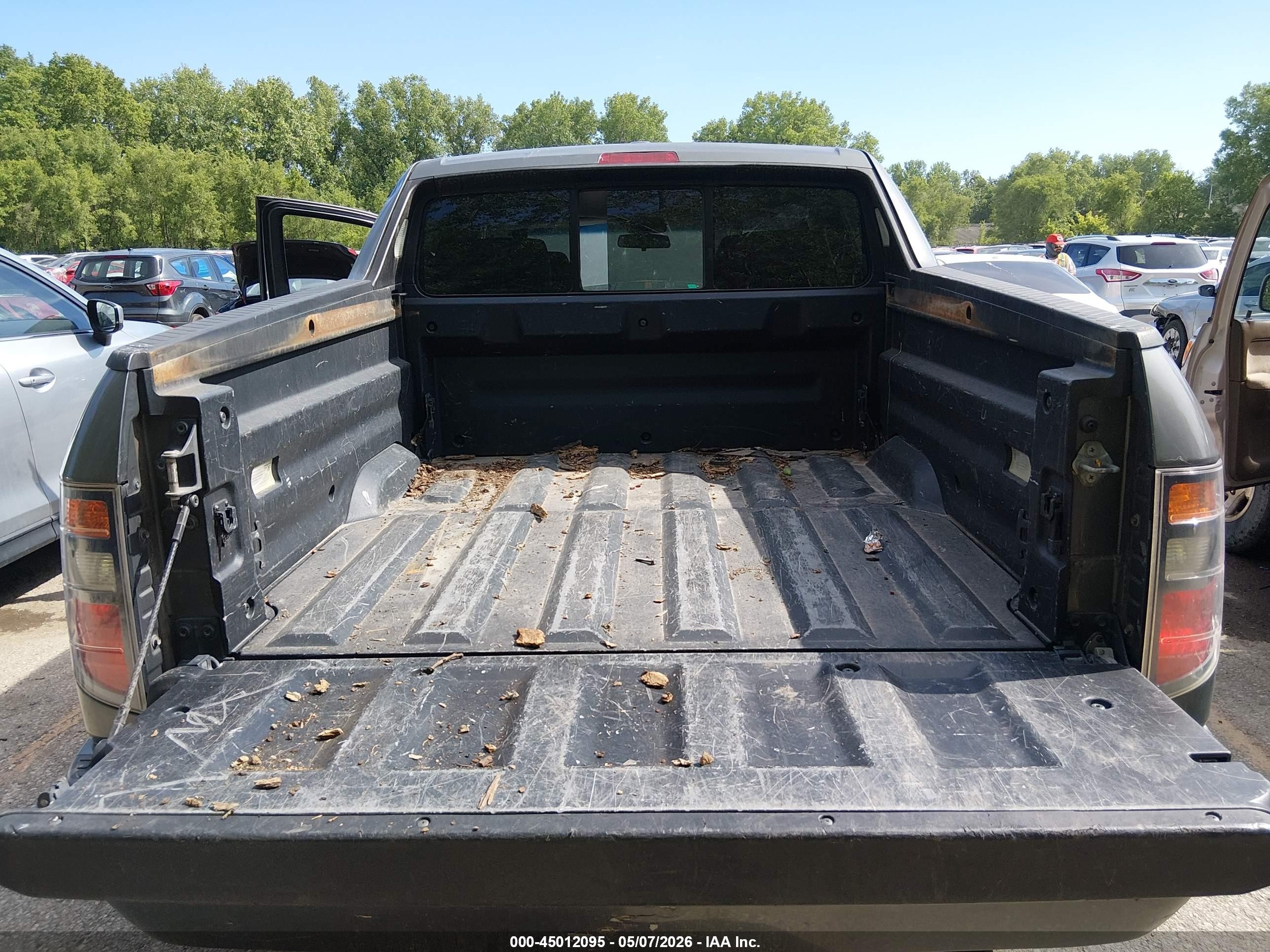 2007 Honda Ridgeline Rtl Gray vin: 2HJYK16557H507208