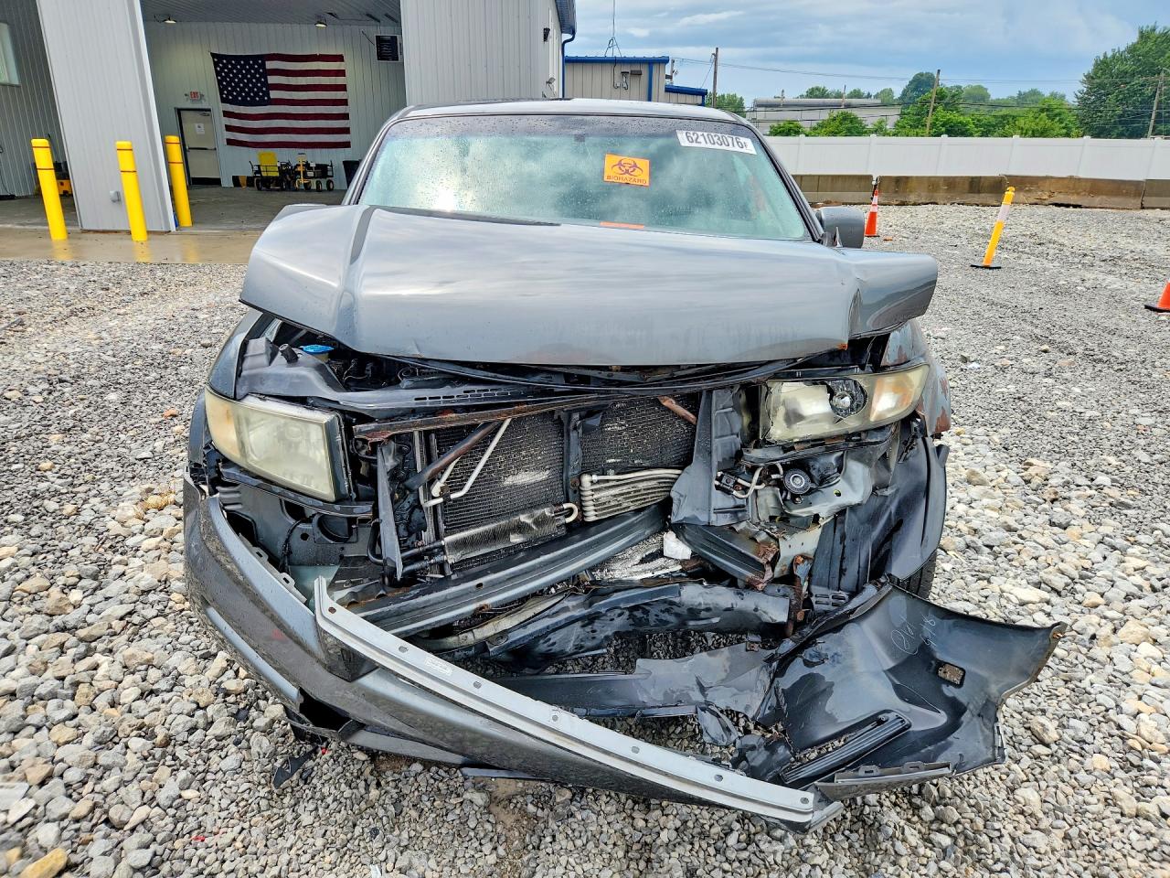 2007 Honda Ridgeline Rtl Gray vin: 2HJYK16557H518838